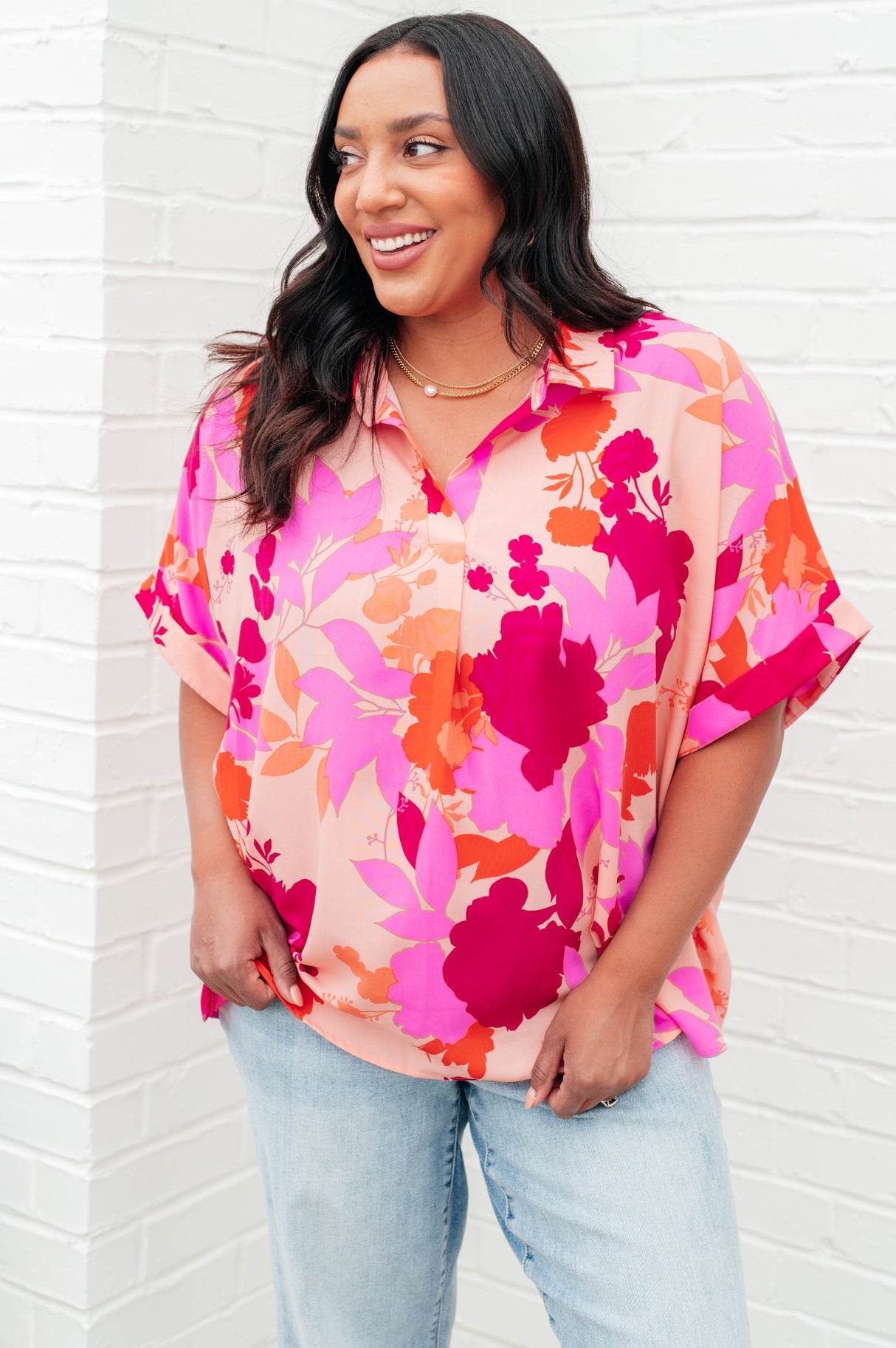 Blusa relajada Hazy Cosmic Jive