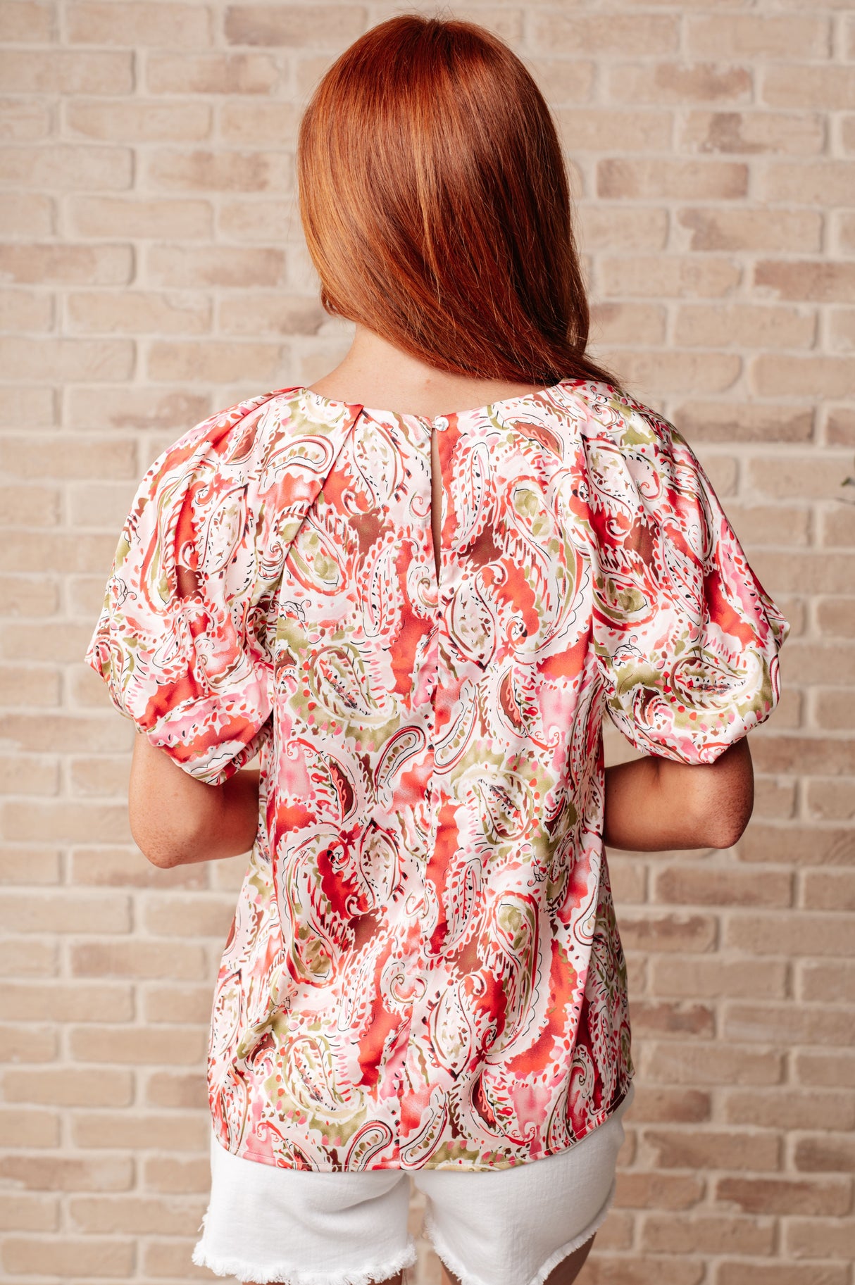 Hello, It's Me Paisley Blouse - Liarian Unlimited Boutique