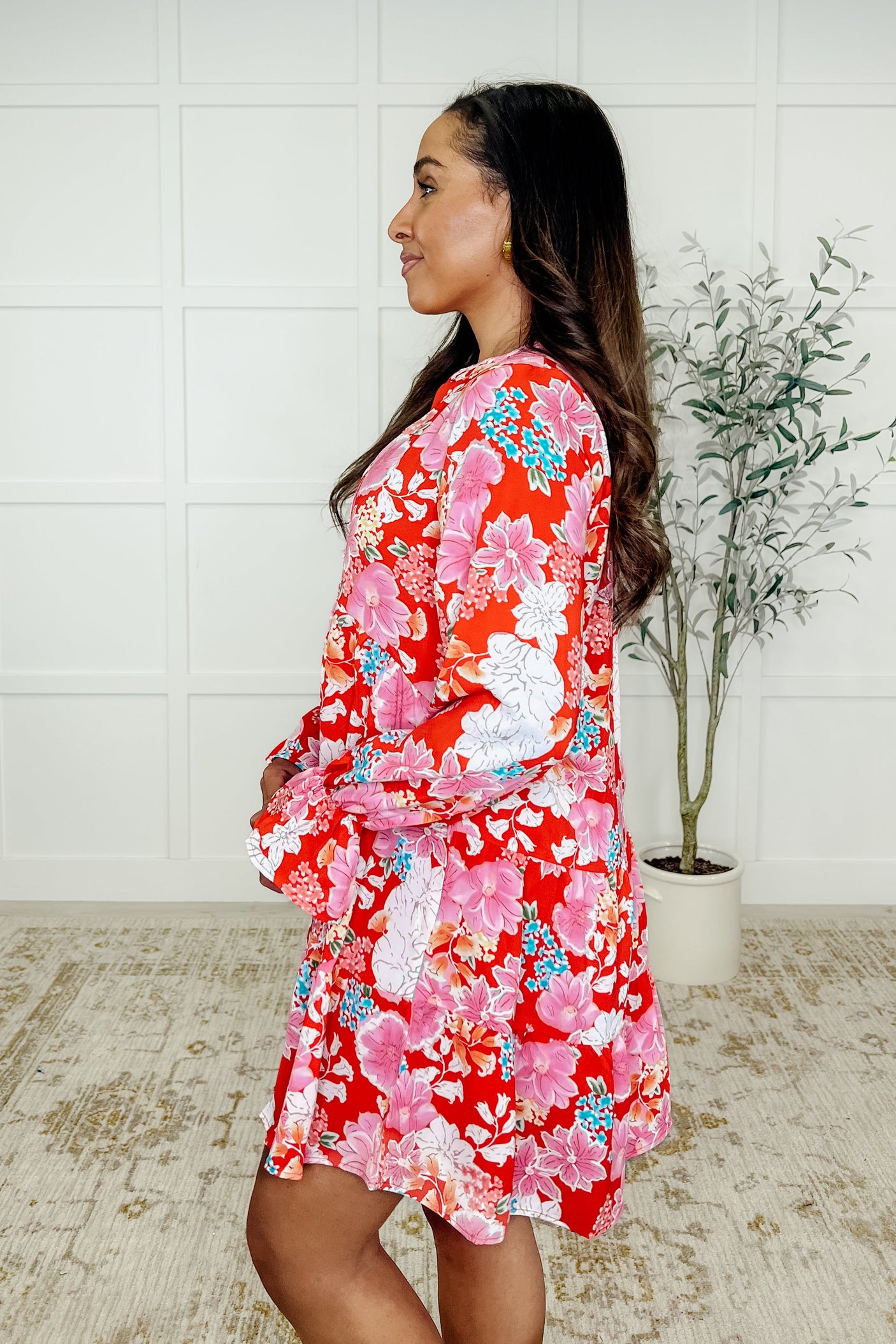 Vestido estampado "Espera por más"