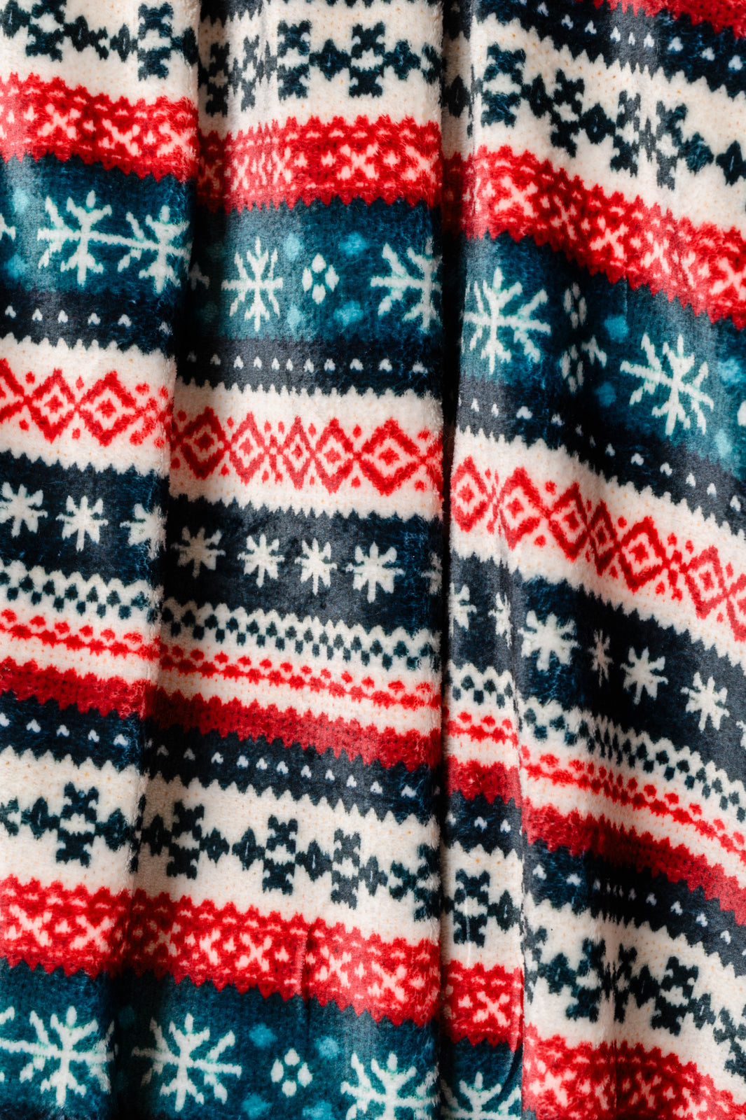 Holiday Fleece Blanket in Sweater Knit - Liarian Unlimited Boutique