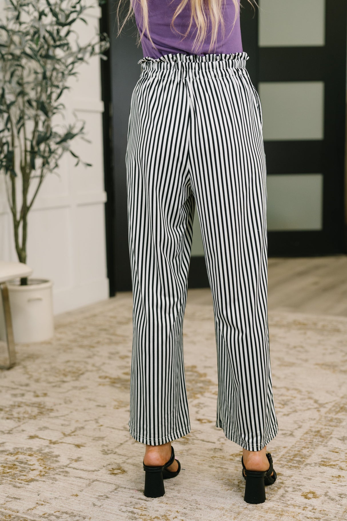 Honest Work High Waisted Trousers