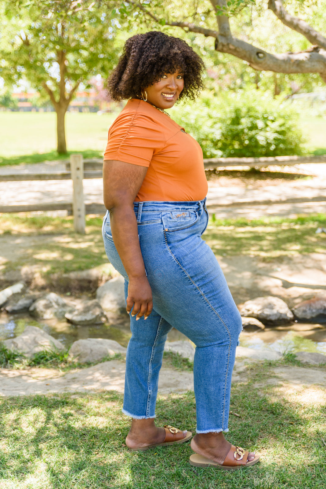 Jeans de novio con bordado Howdy