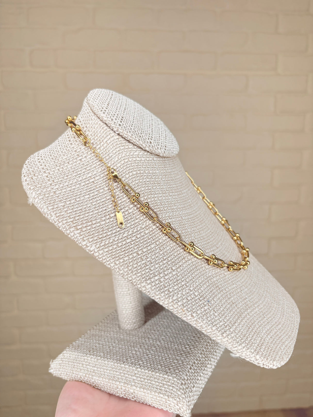 Collar de eslabón más cercano