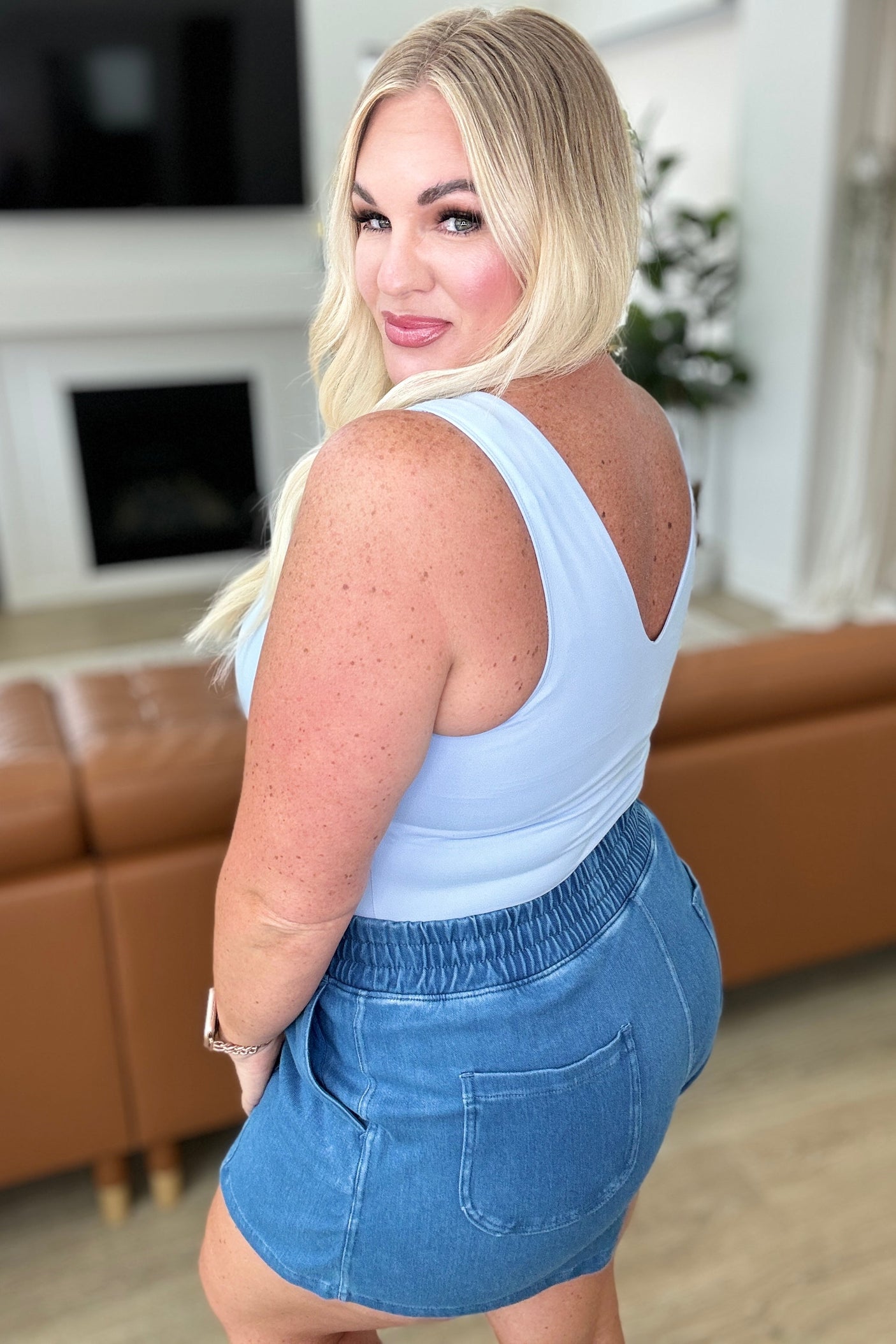 Body Endorphin Rush en azul pastel