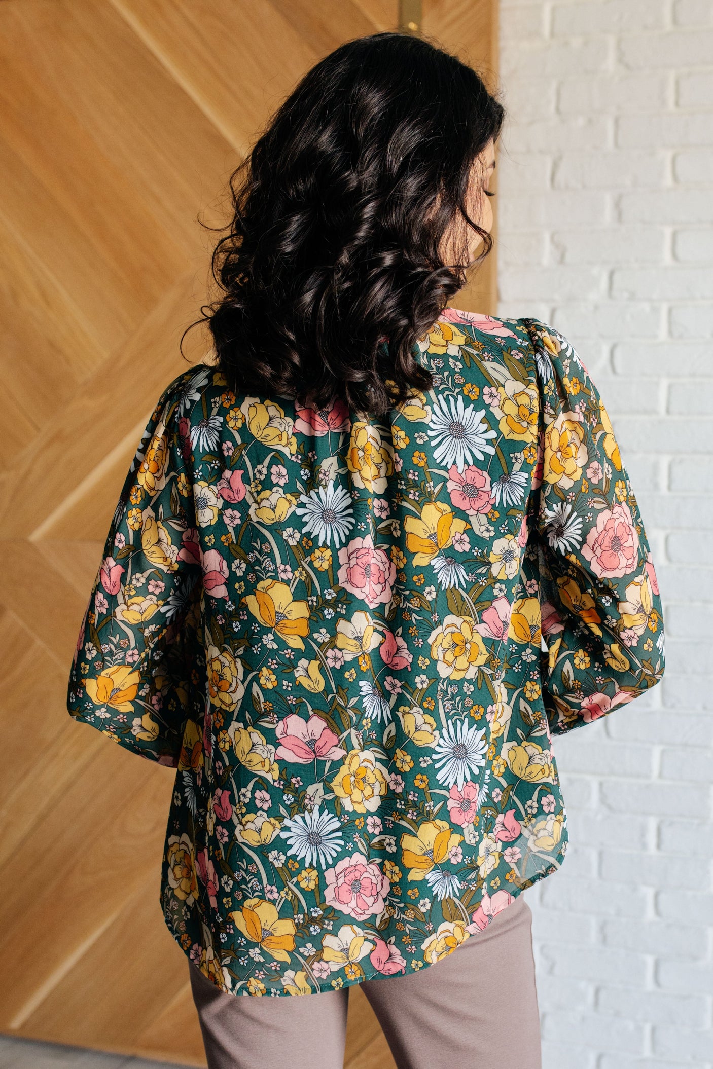 Blusa floral de ideas ideales