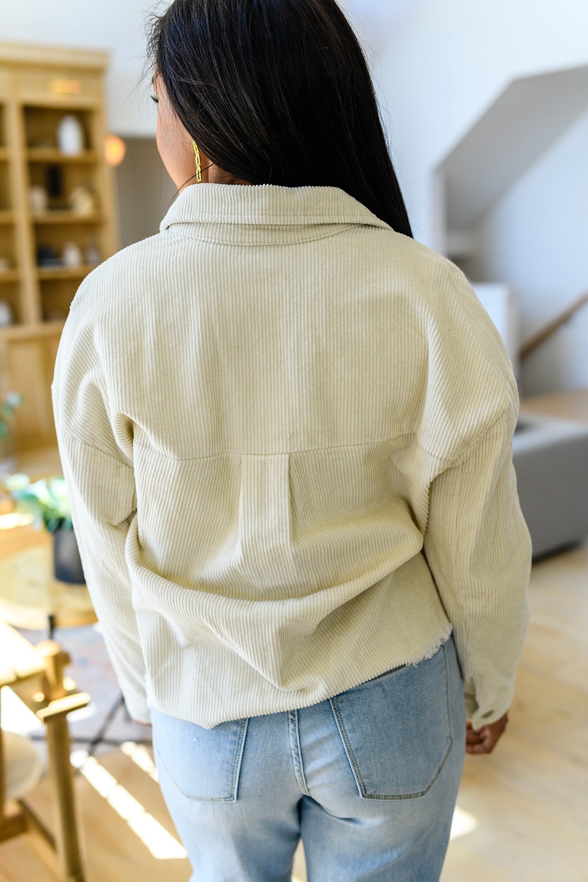 Chaqueta de pana Invertida en ti