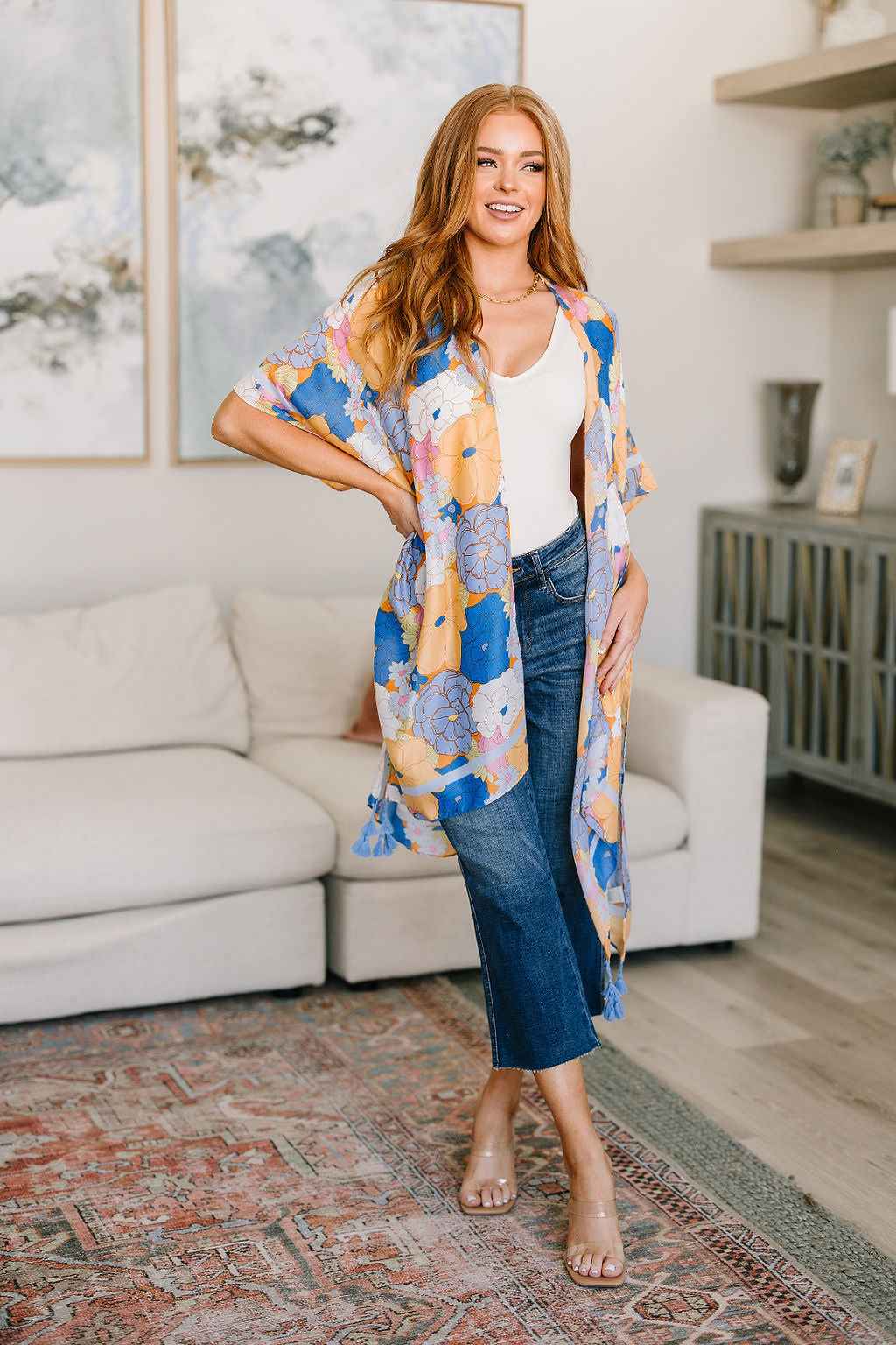 Hayes High Rise Wide Leg Crop Jeans - Liarian Unlimited Boutique