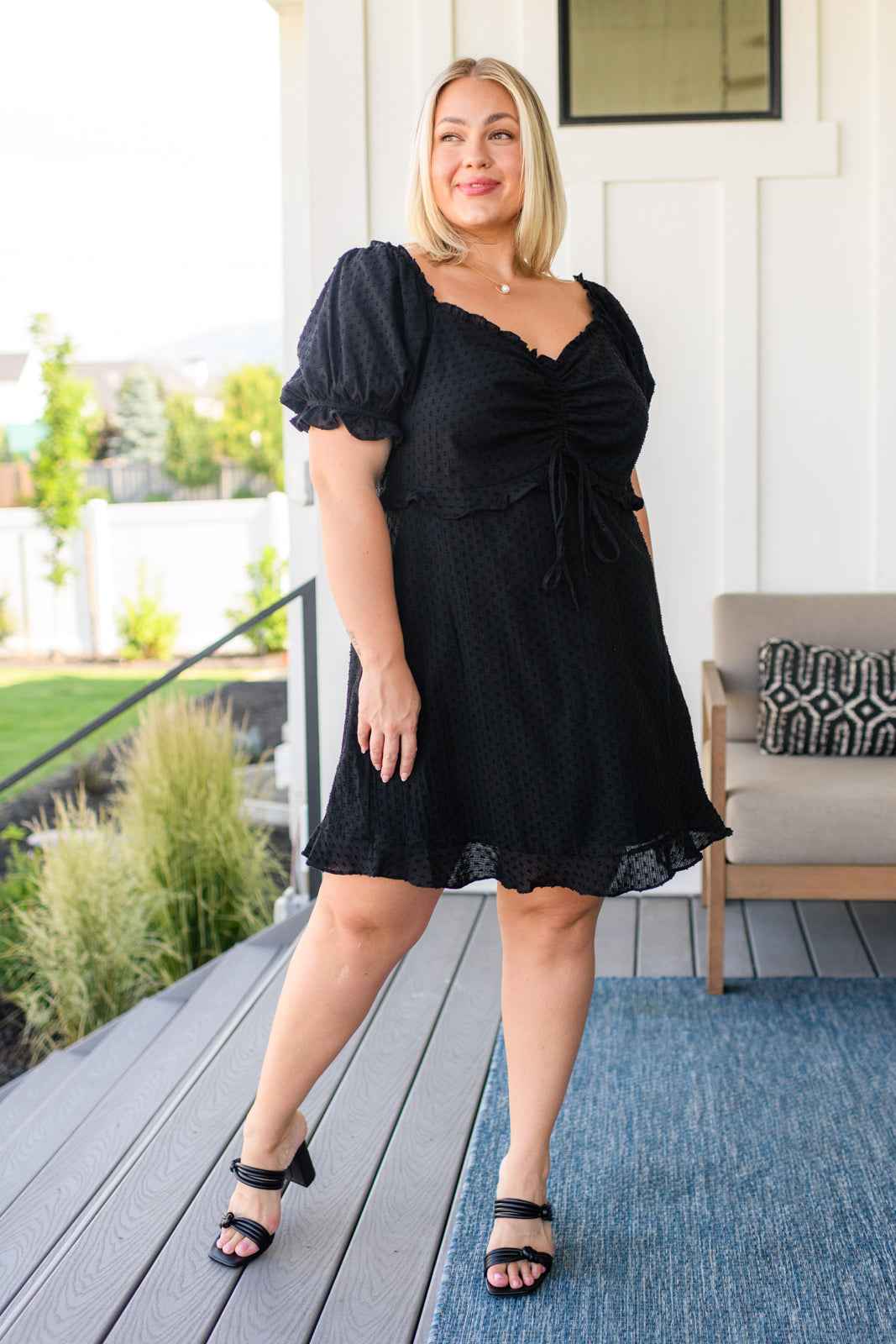 It's Cocktail Hour Ruffle Detail Dress - Liarian Unlimited Boutique