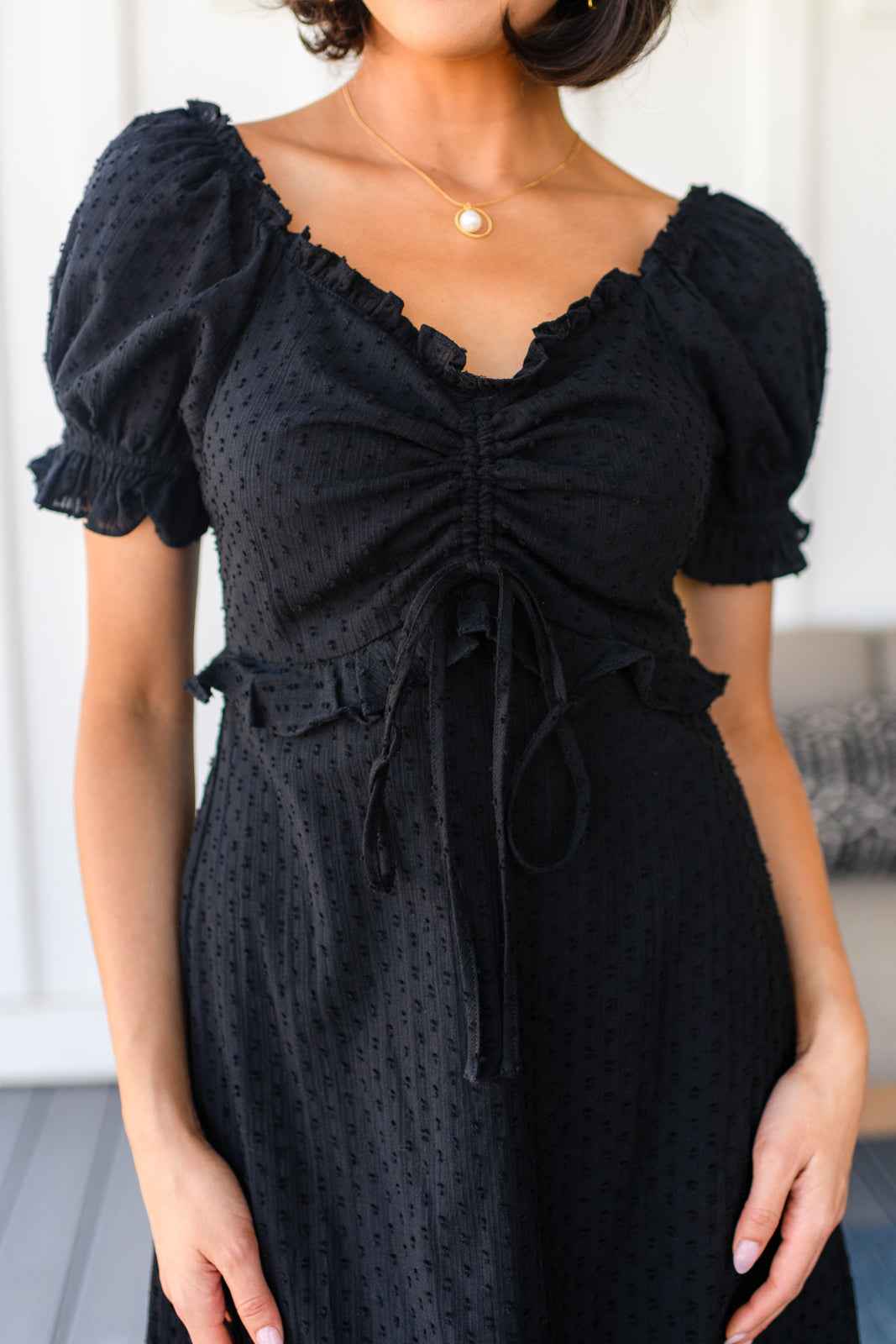 It's Cocktail Hour Ruffle Detail Dress - Liarian Unlimited Boutique