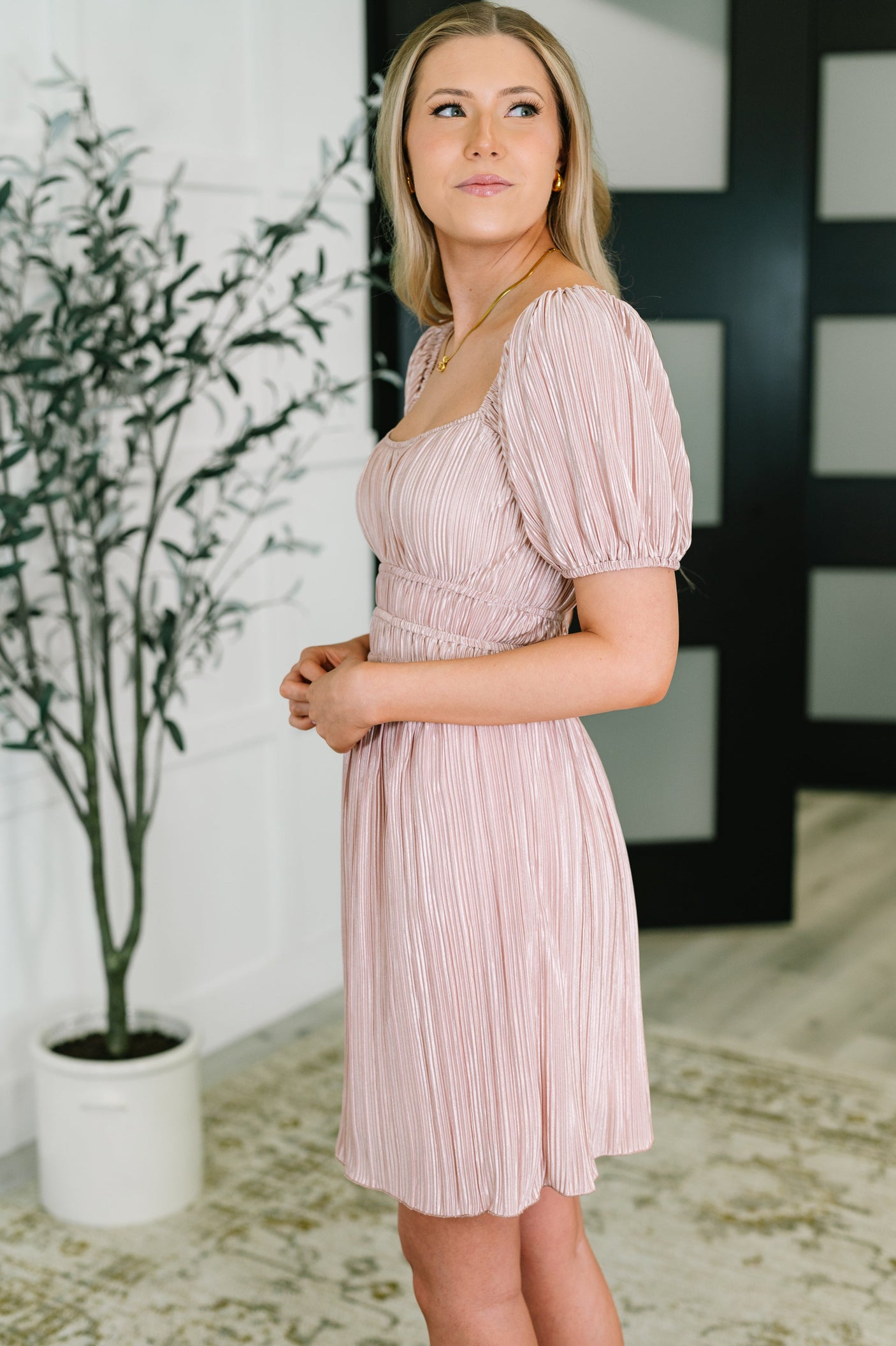 Es para el vestido estético de mangas globo