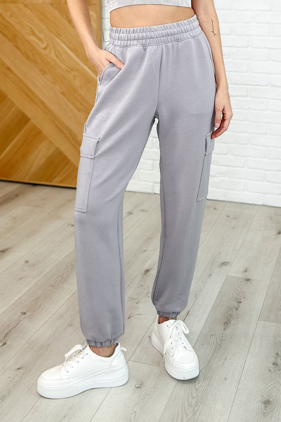 Pantalones de chándal Jog and Snog en gris místico