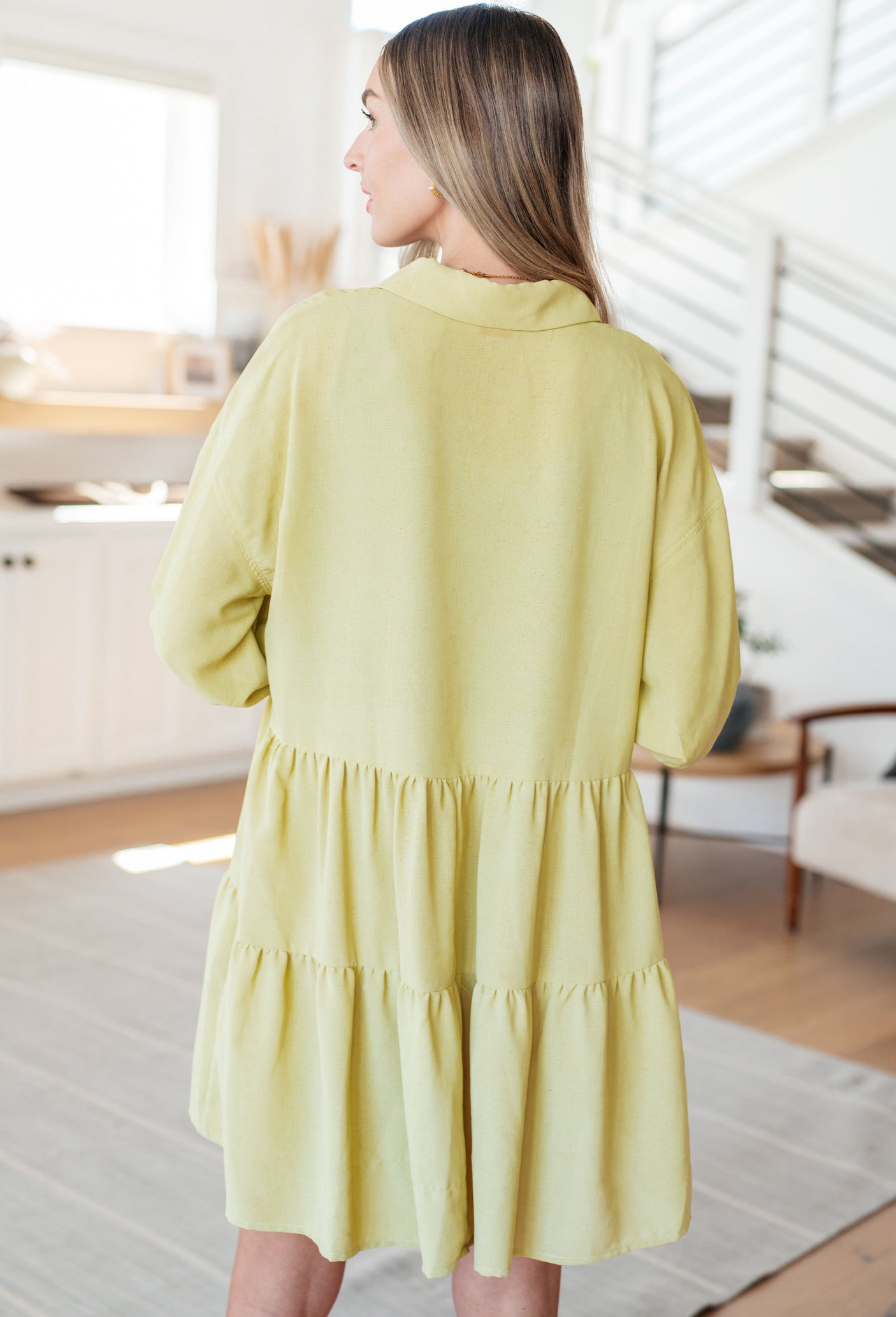 Vestido escalonado Just Like Honey