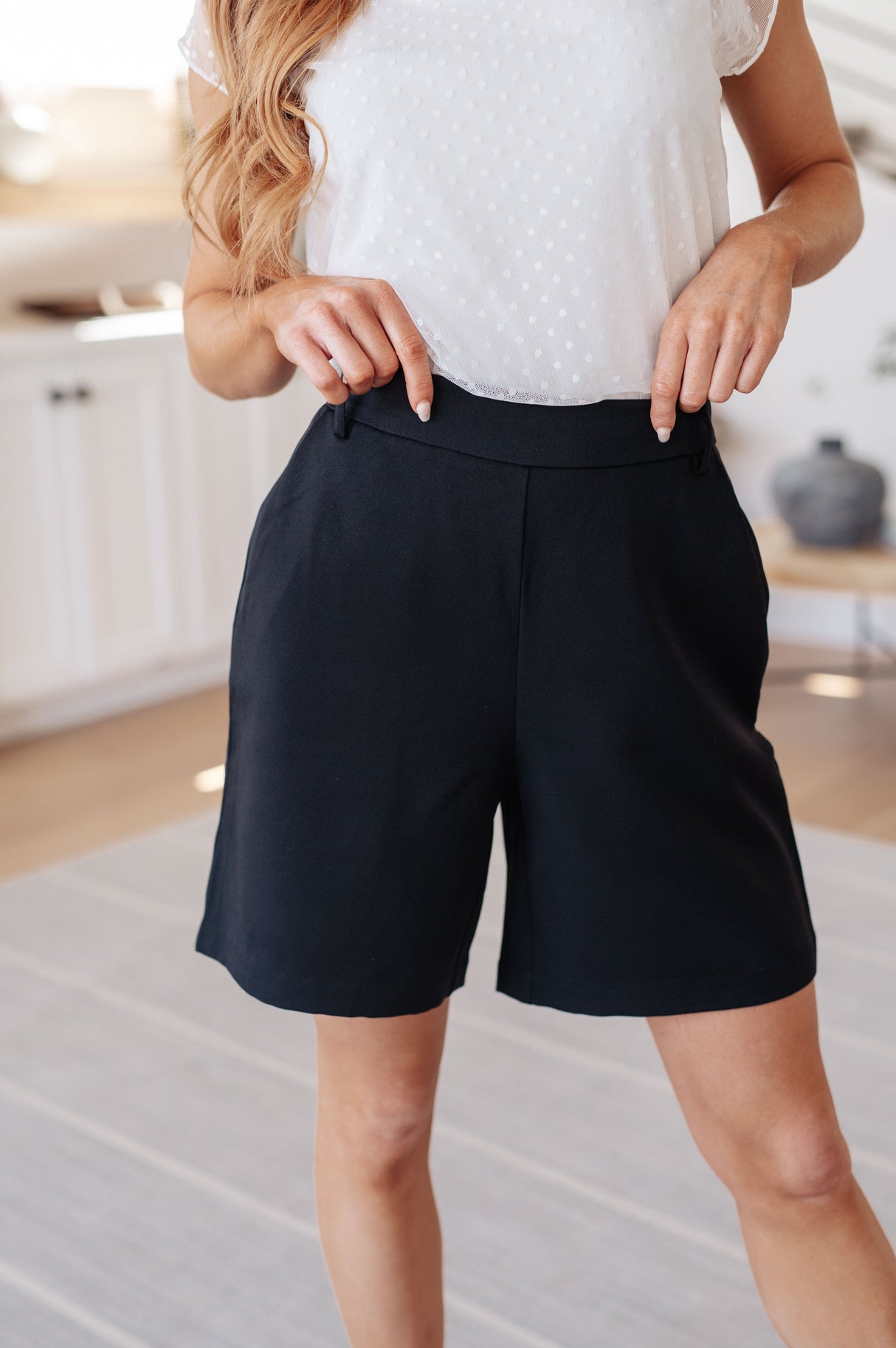 Conozca mejor los pantalones cortos de cintura alta