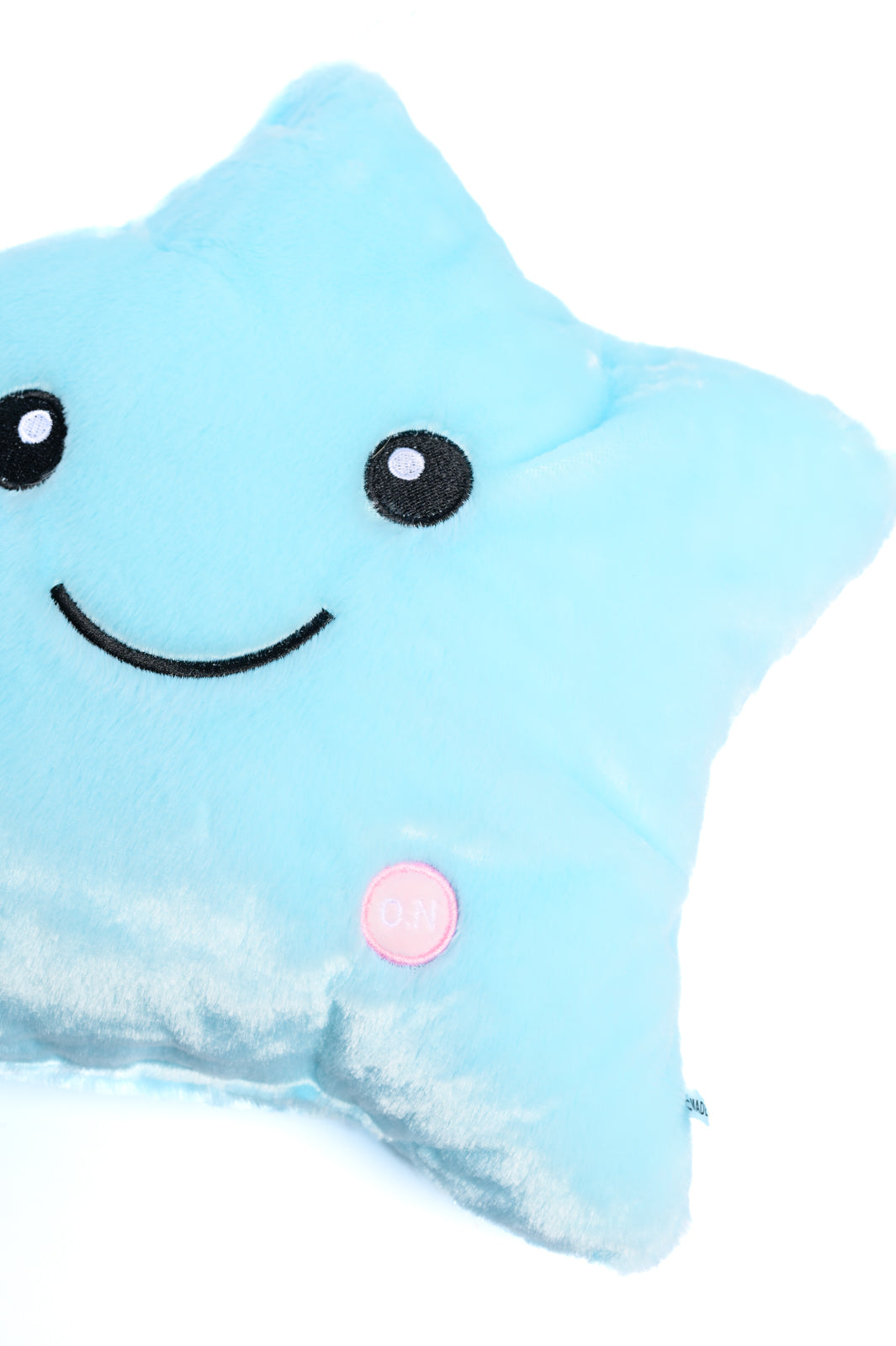 Estrella LED brillante en azul