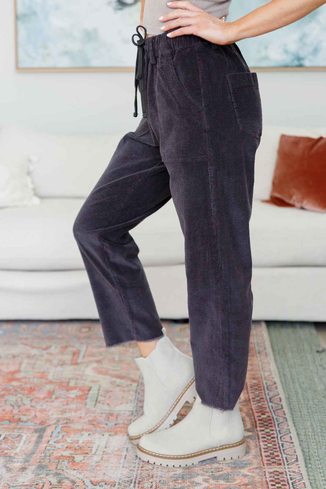 Less Confused Corduroy Pants - Liarian Unlimited Boutique