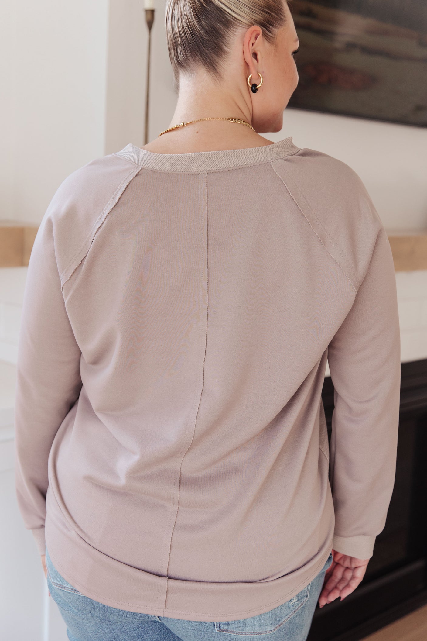 Top de cuello en V Less Conversation