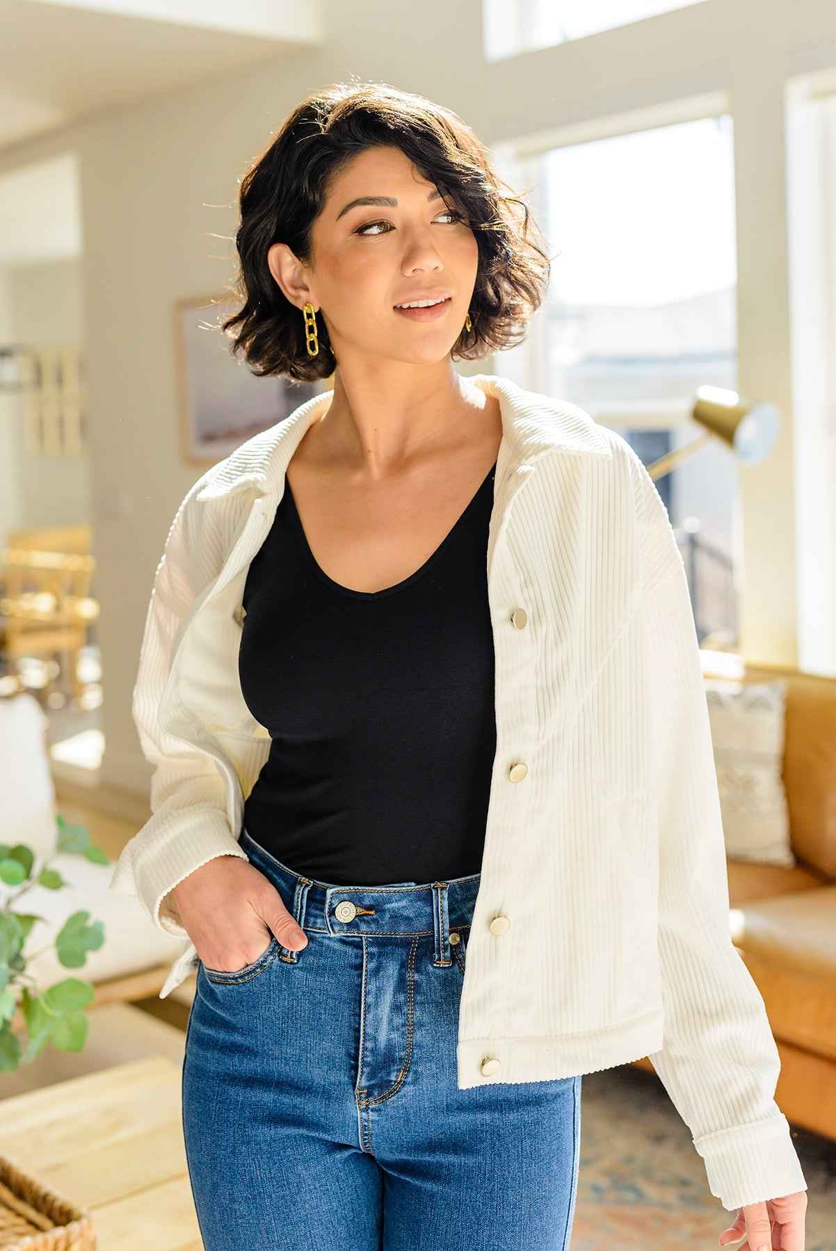 Loretta Rhinestone Fringe Jacket - Liarian Unlimited Boutique