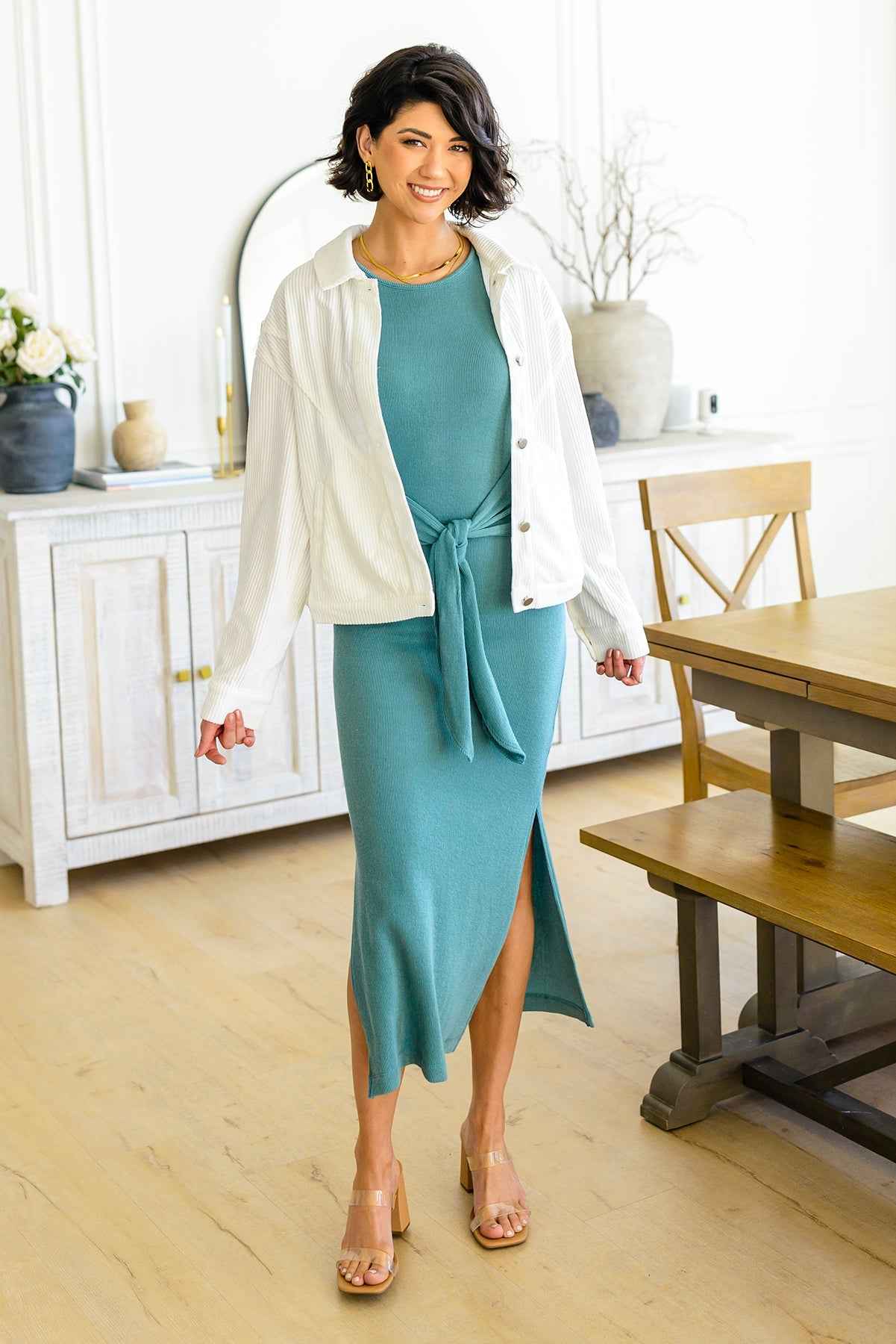 Loretta Rhinestone Fringe Jacket - Liarian Unlimited Boutique
