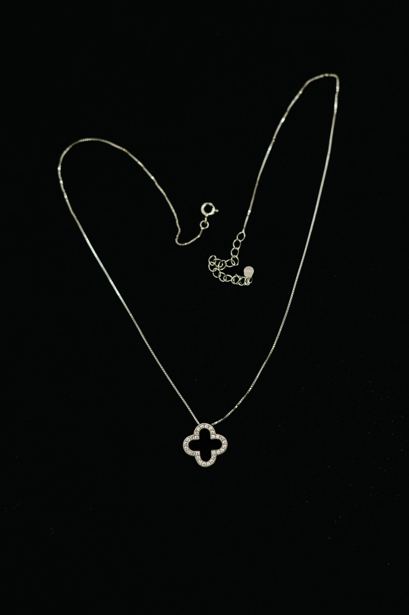Lucky Girl Syndrome Sterling Silver Pendant Necklace