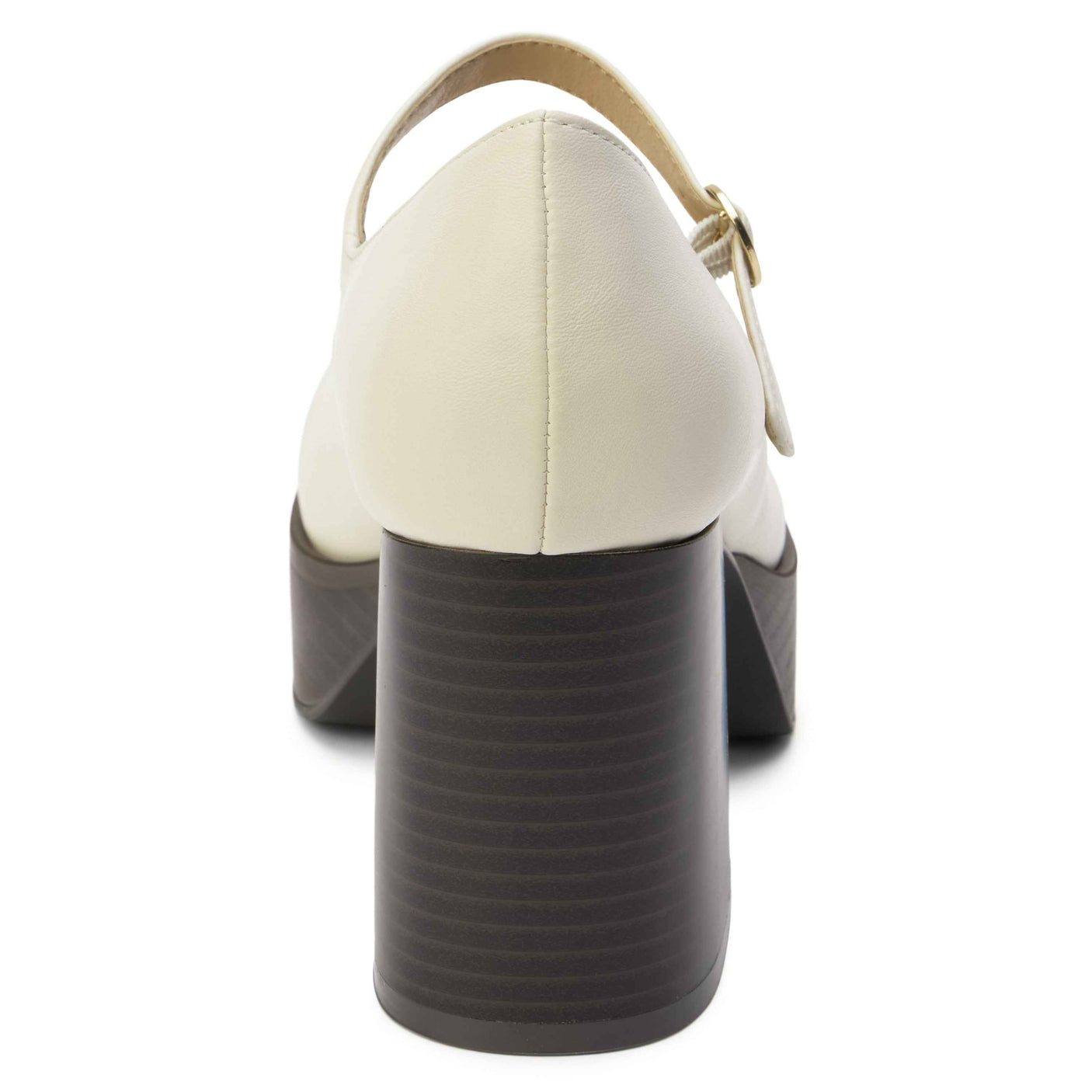 Matilda Platform Heel in Bone