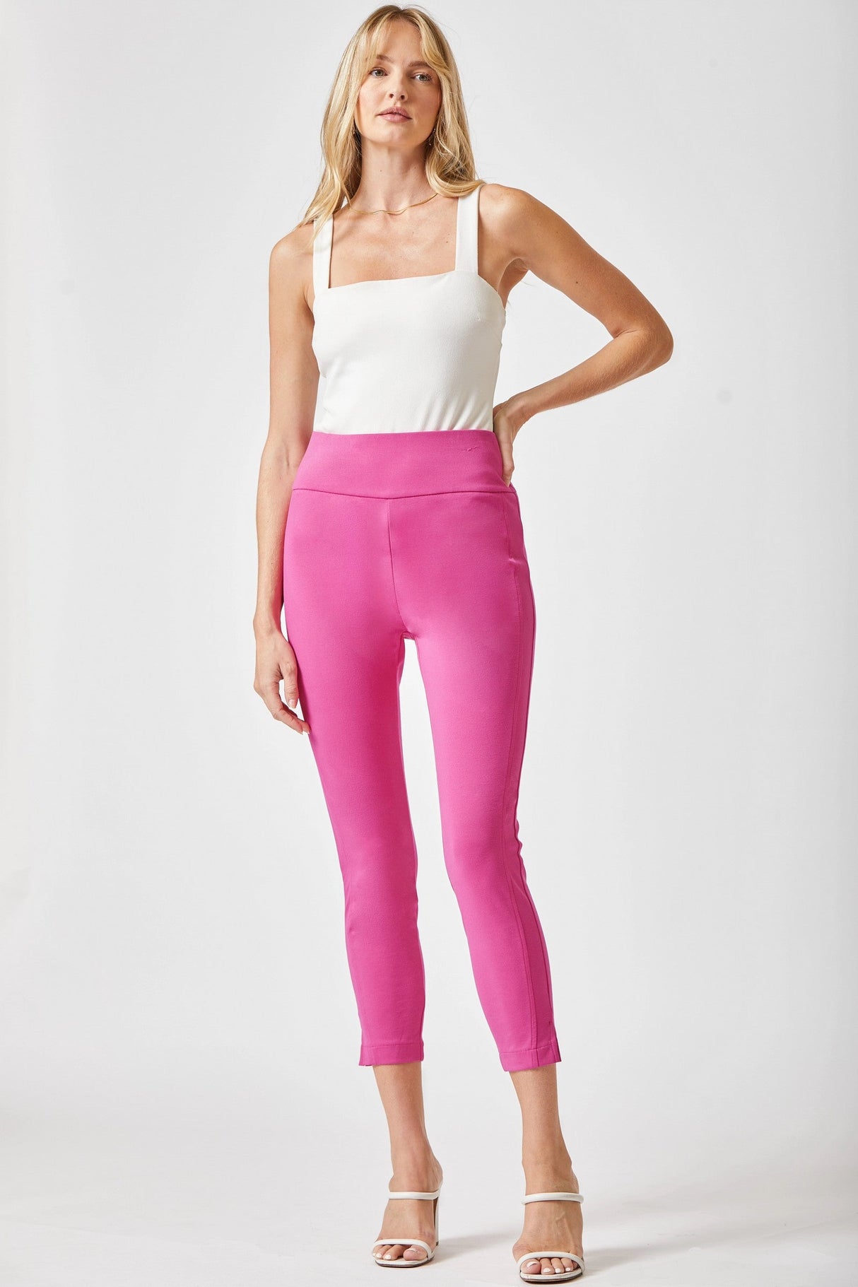 Pantalones ajustados Magic Ankle Crop de 26" en doce colores