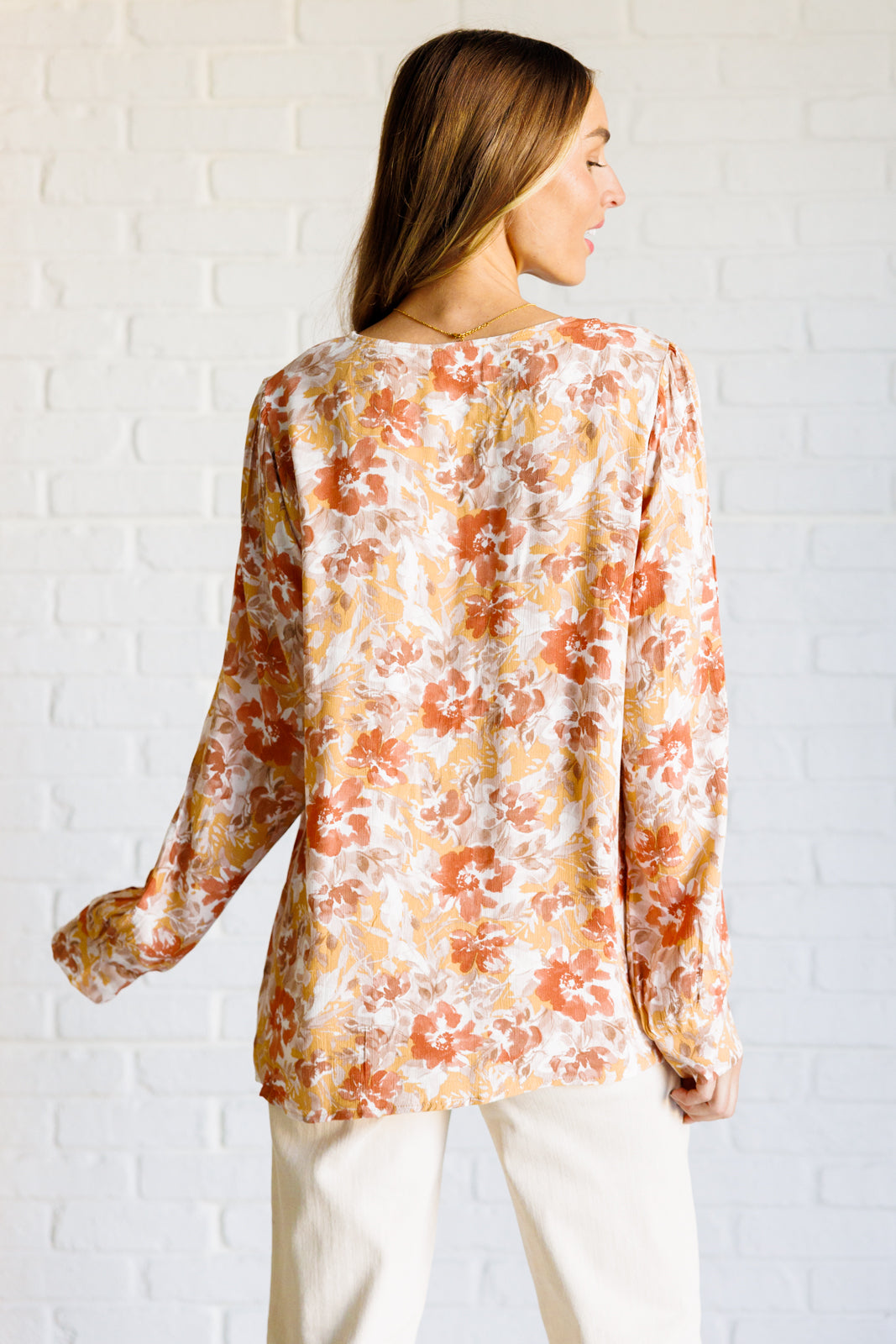 Blusa floral Marigold Dreams
