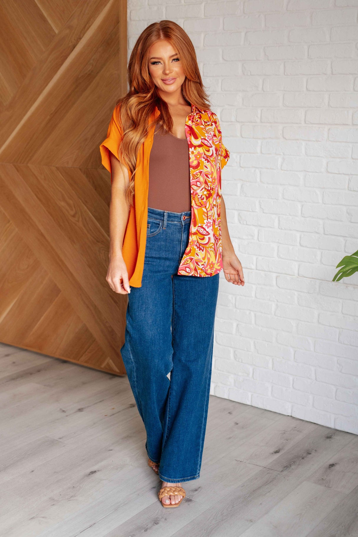 Two Sides To The Story Blouse - Liarian Unlimited Boutique