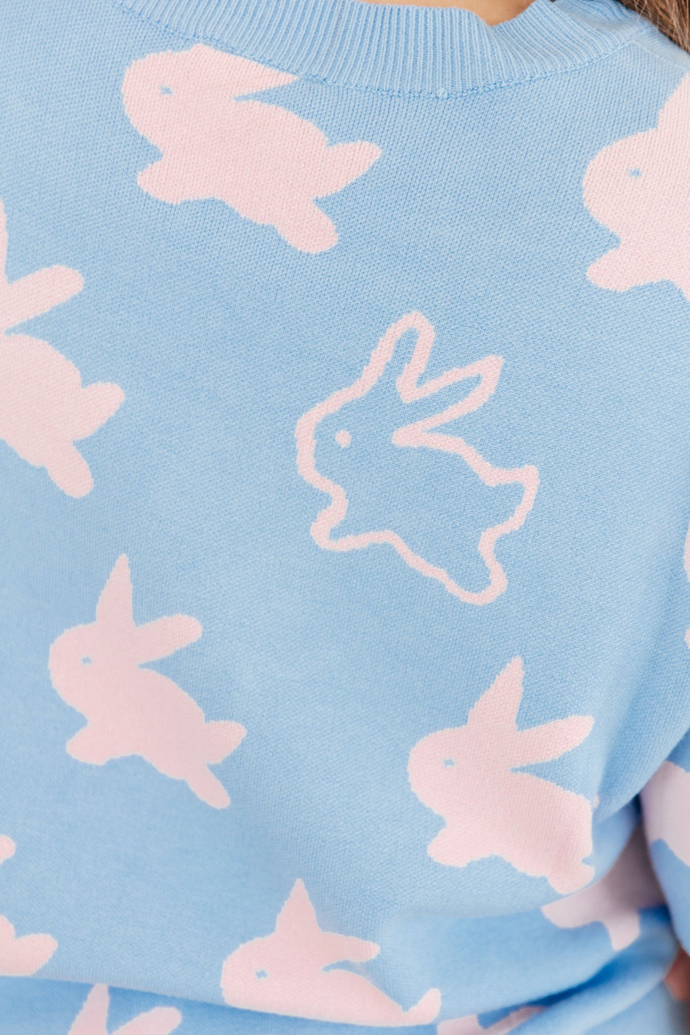 Miss Cottontail Half Sleeve Sweater