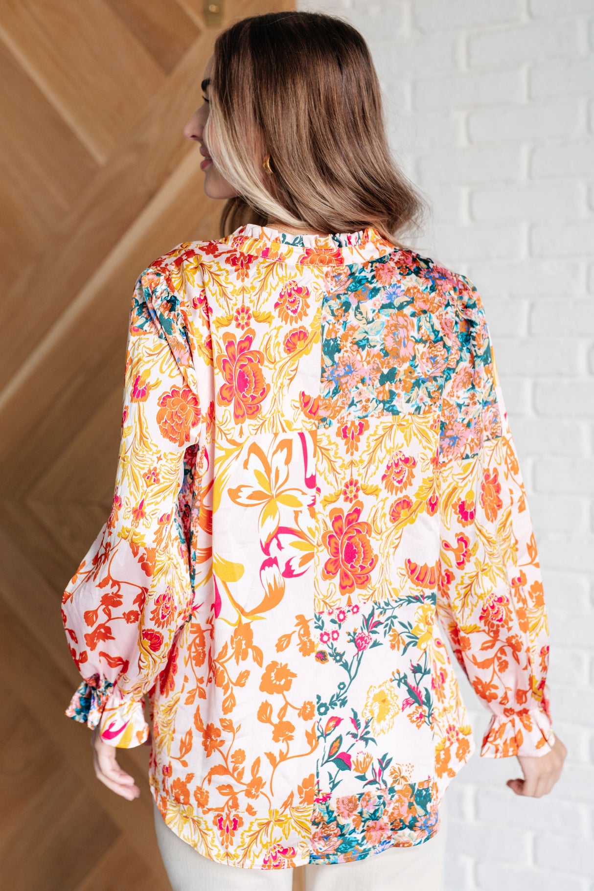 Blusa bohemia con mangas globo New Romantics