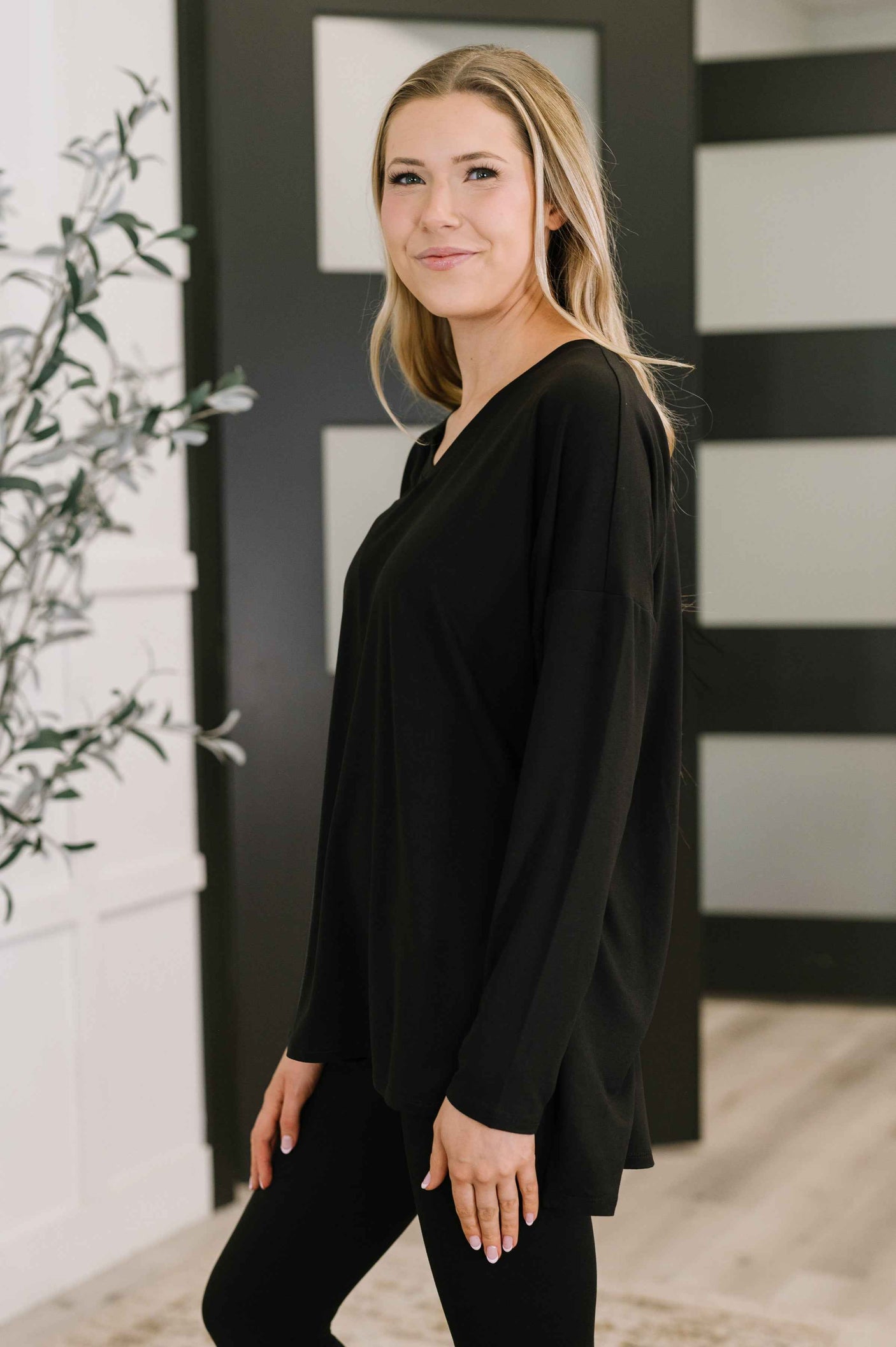 Next to Nothing Top and Bottom Set in Black