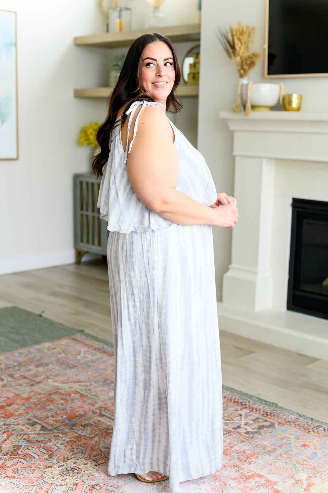No More Grey Skies Maxi Dress - Liarian Unlimited Boutique