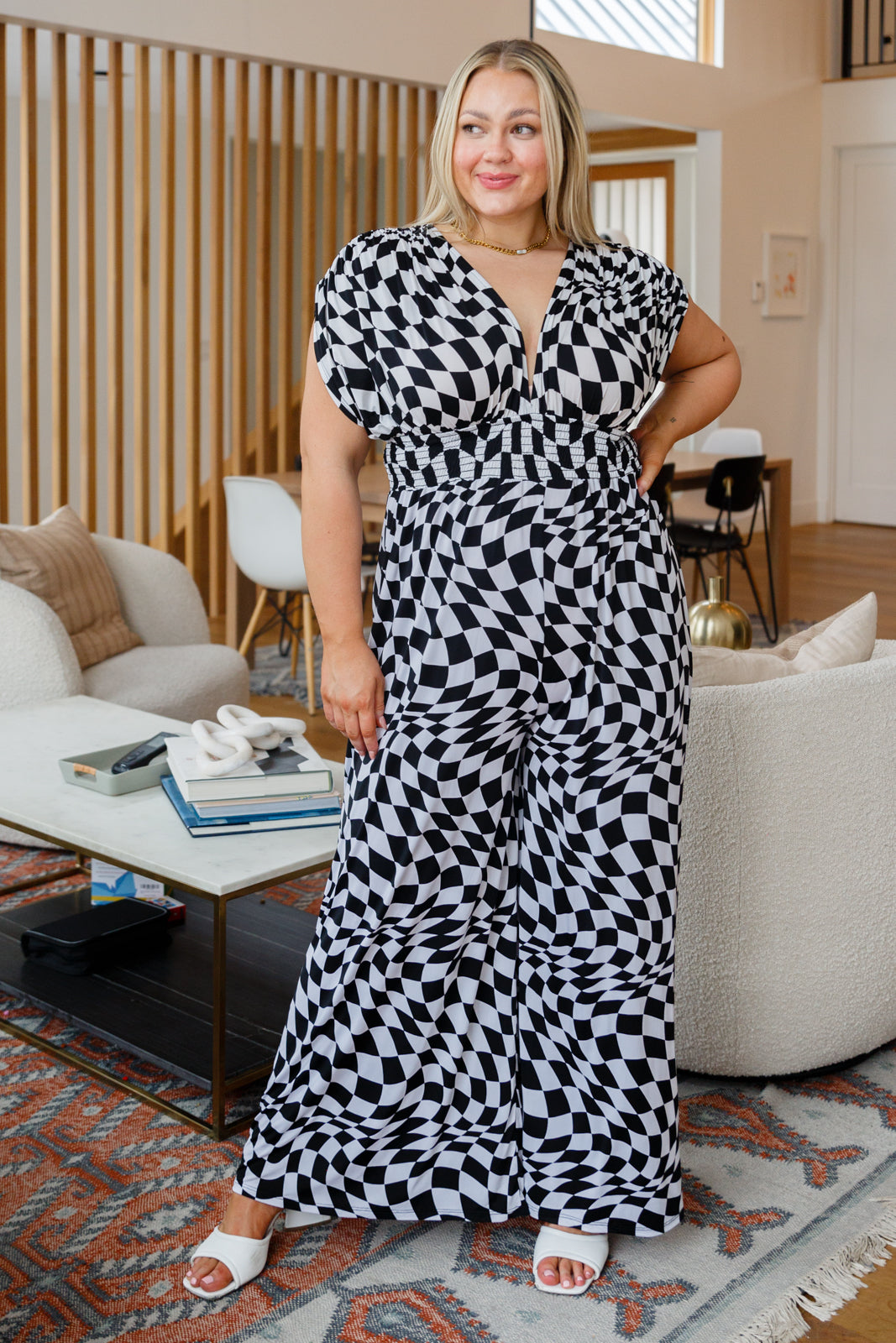 Mono estampado de pierna ancha Osborn