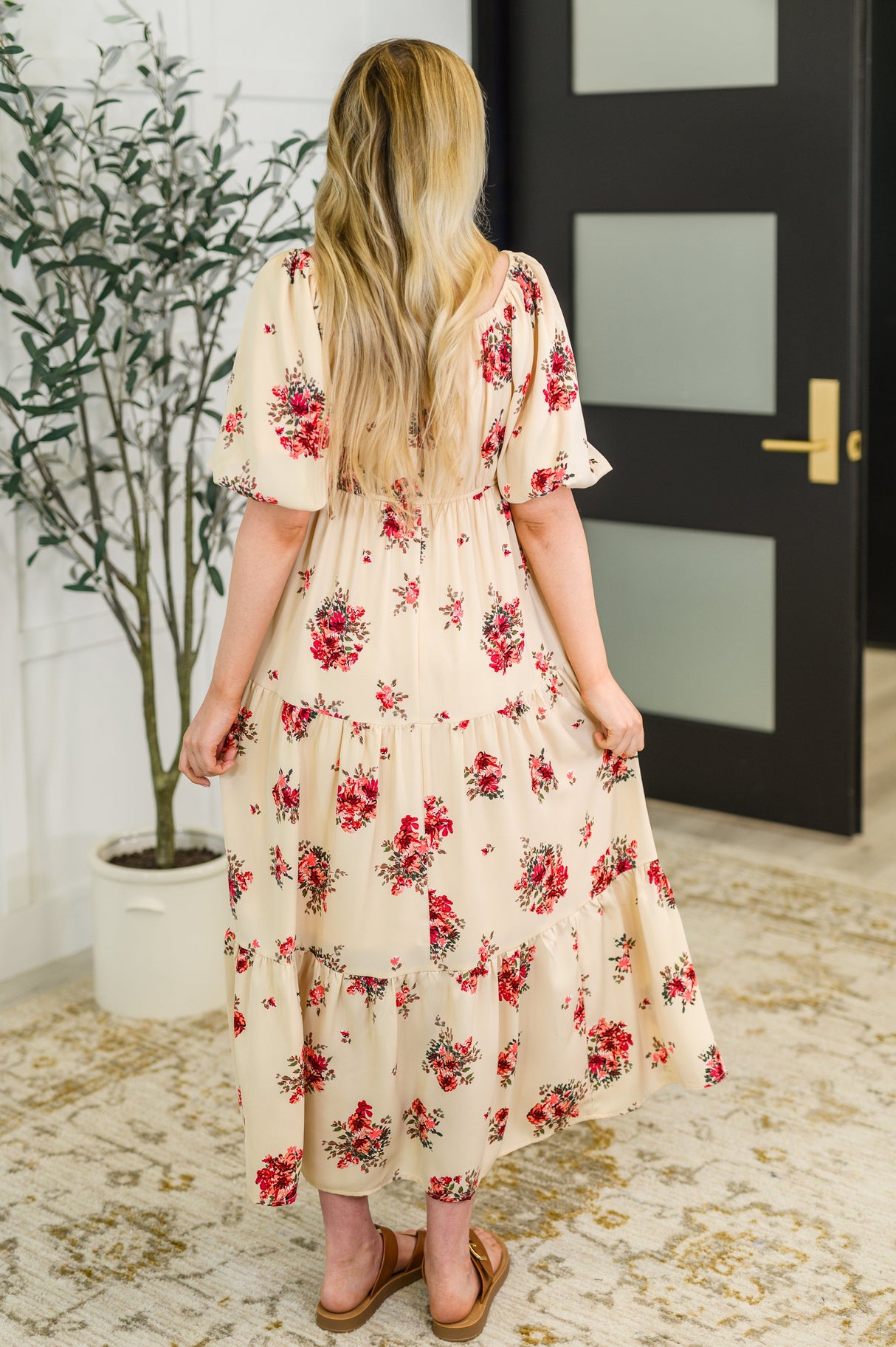 Vestido con mangas globo de Petals & Postcards