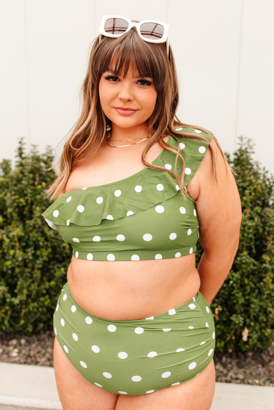 Parte inferior del traje de baño Oasis de lunares