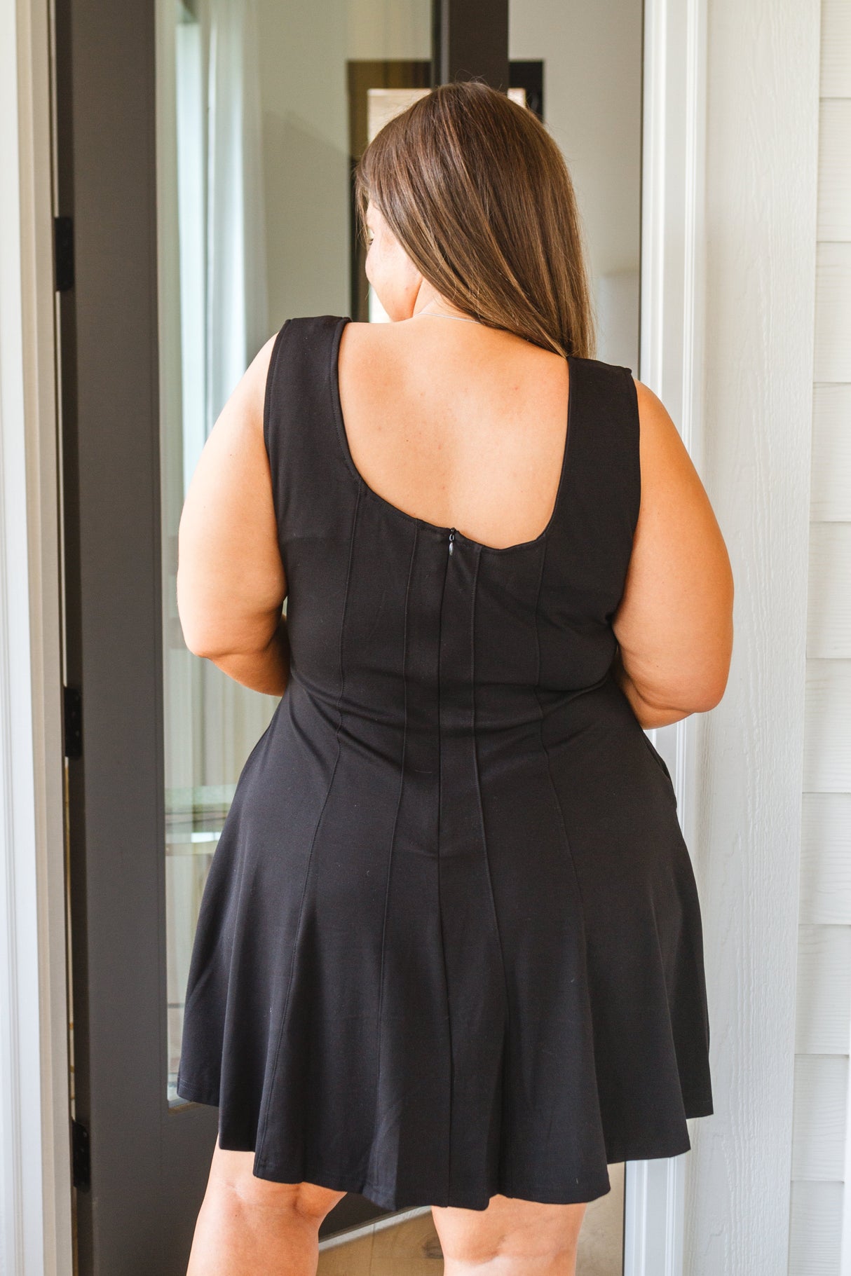 Polo Match Square Neck Dress - Liarian Unlimited Boutique