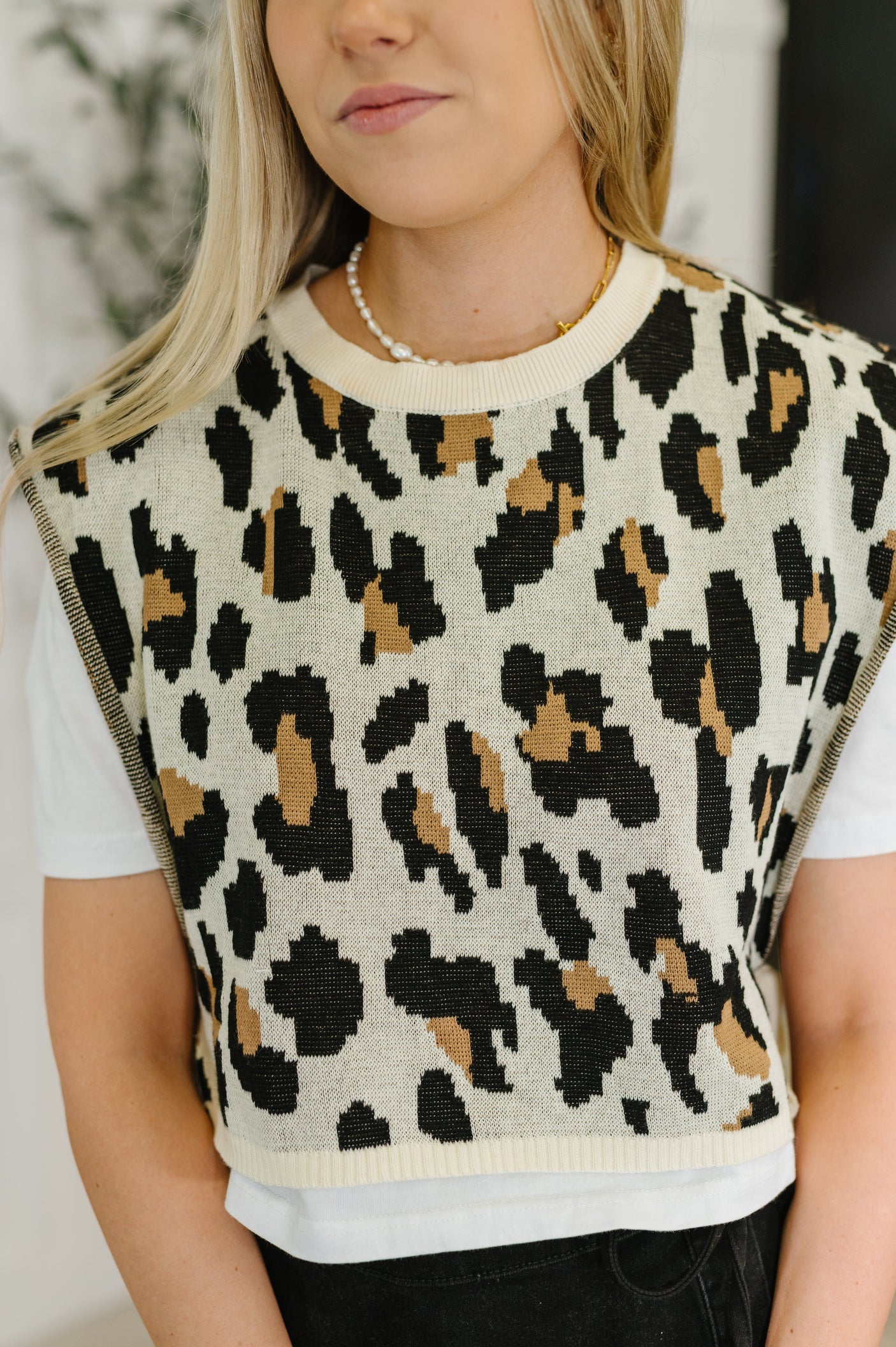 Prowl Pretty Sweater - Camiseta de punto en capas