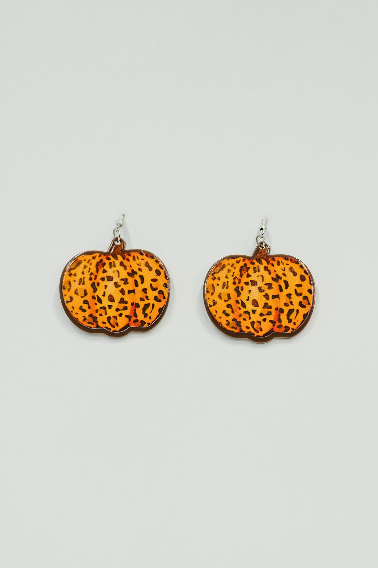 Pendientes de calabaza naranja