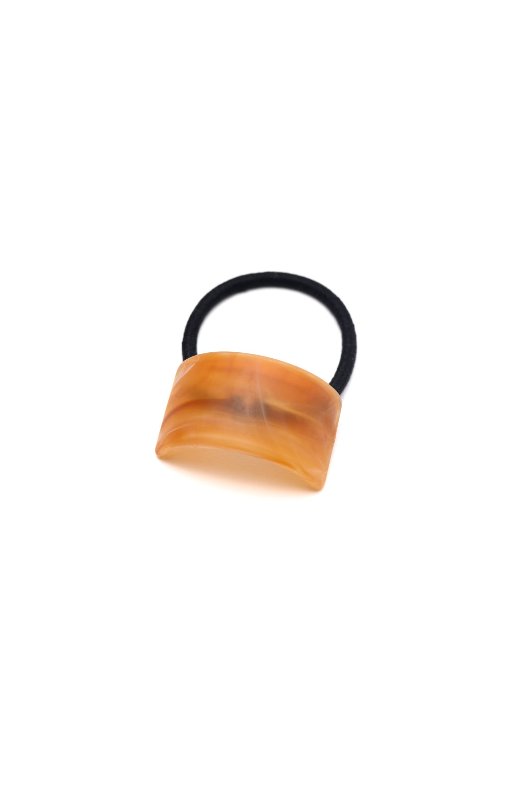Rectangle Cuff Hair Tie Elastic in Amber - Liarian Unlimited Boutique