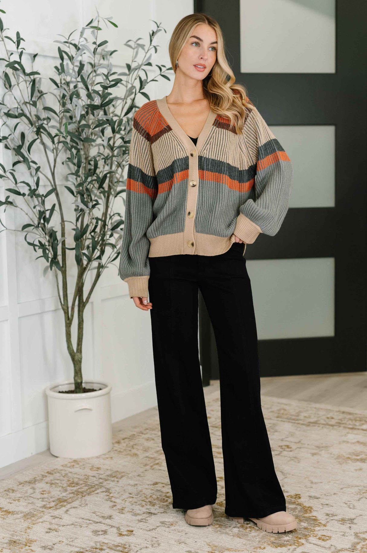 Right the First Time Relaxed Cardigan