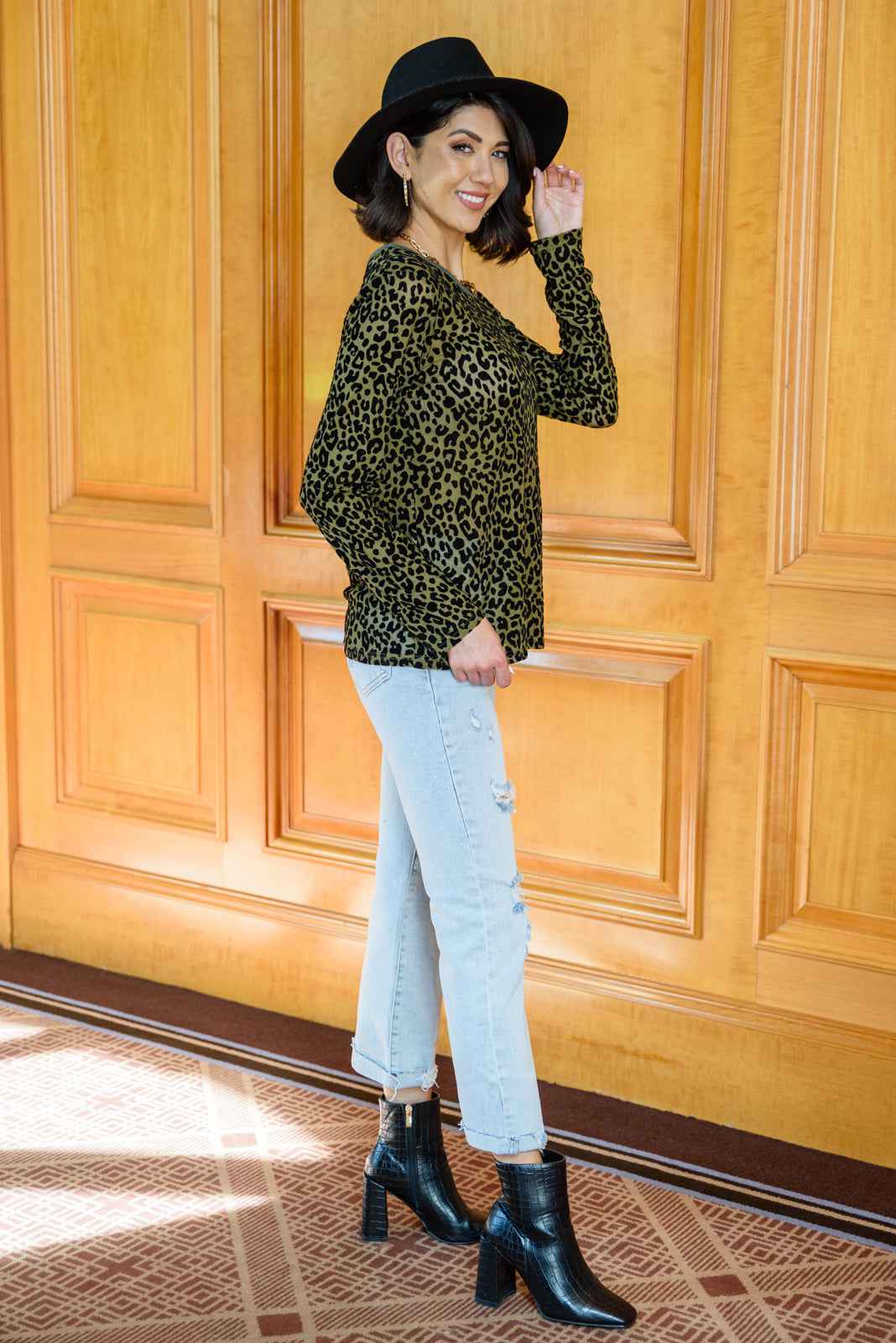 Sass Of It All Animal Print Top - Liarian Unlimited Boutique