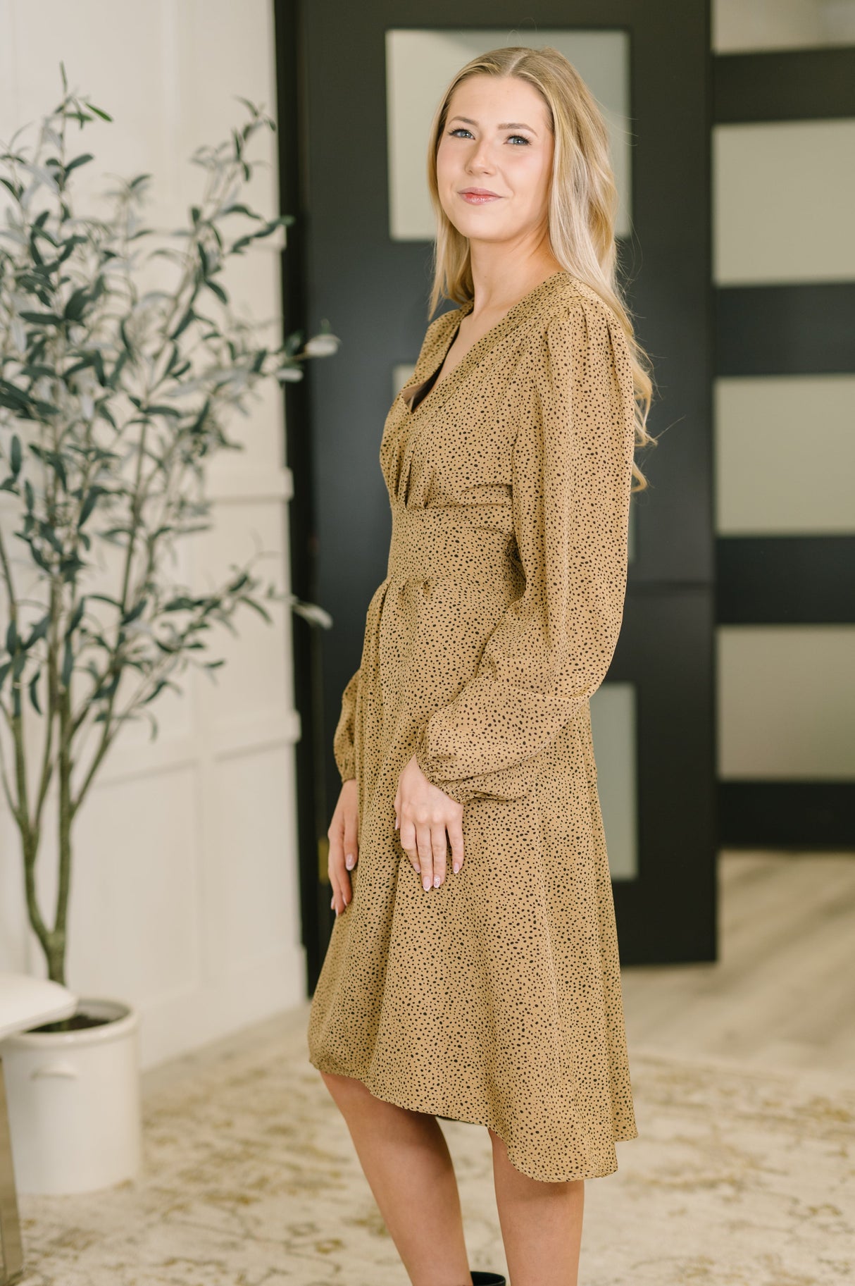 See Yourself Like This V-Neck Dress