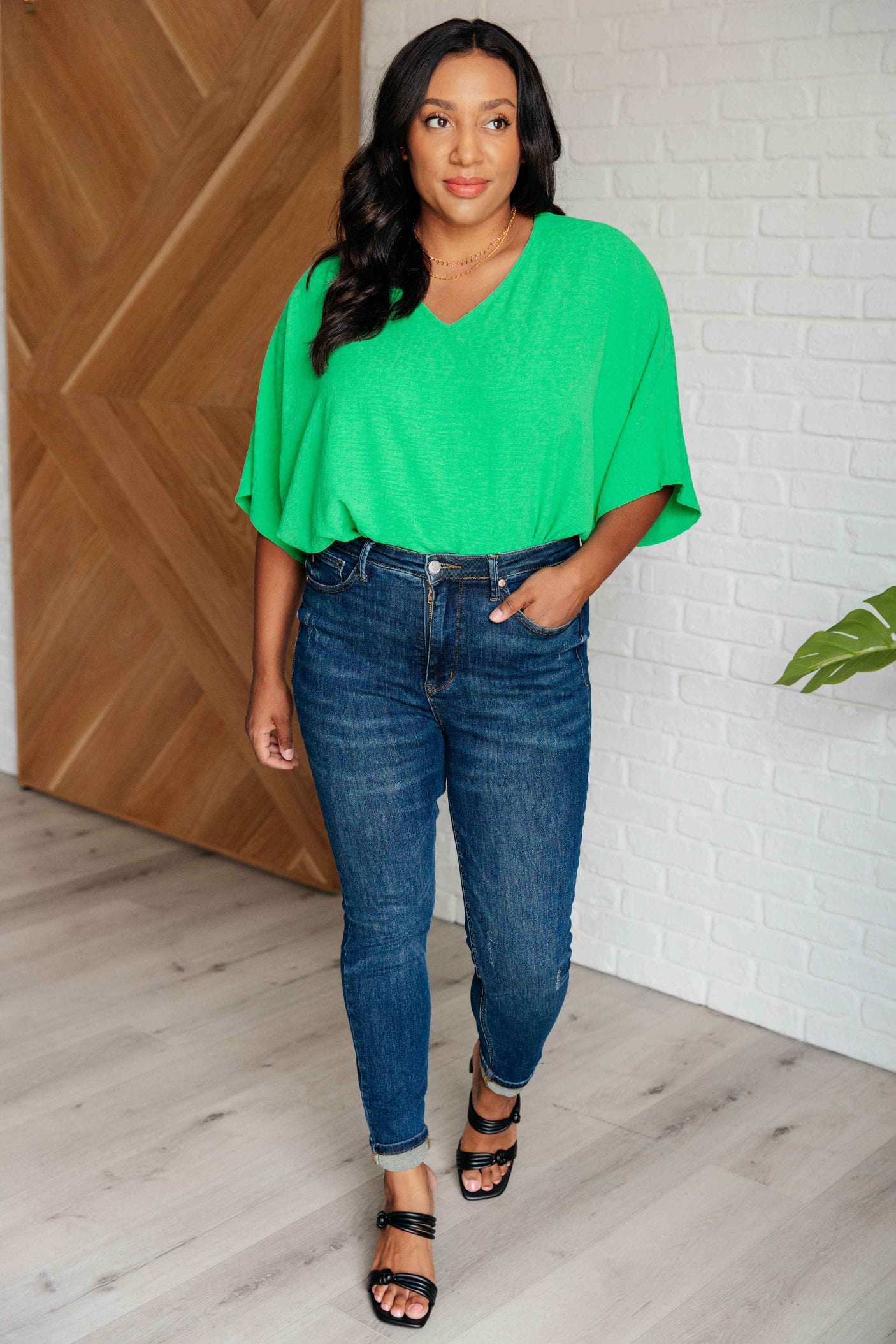 Set the Expectation V-Neck Top