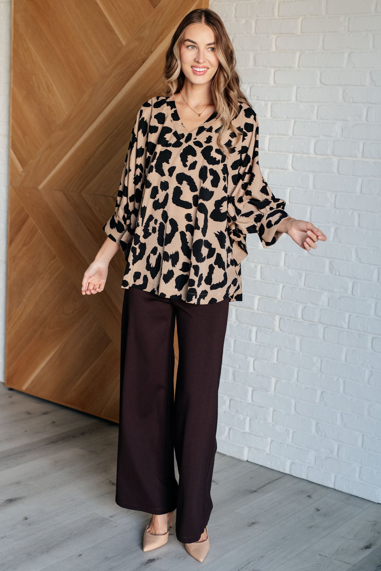 She's Got Eyes of Gold Batwing Blouse - Liarian Unlimited Boutique