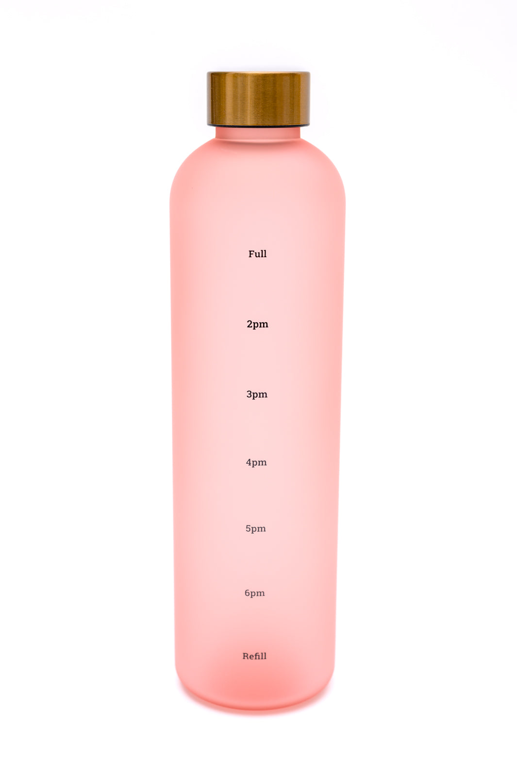 Sippin' Pretty 32 oz Translucent Water Bottle in Pink & Gold - Liarian Unlimited Boutique