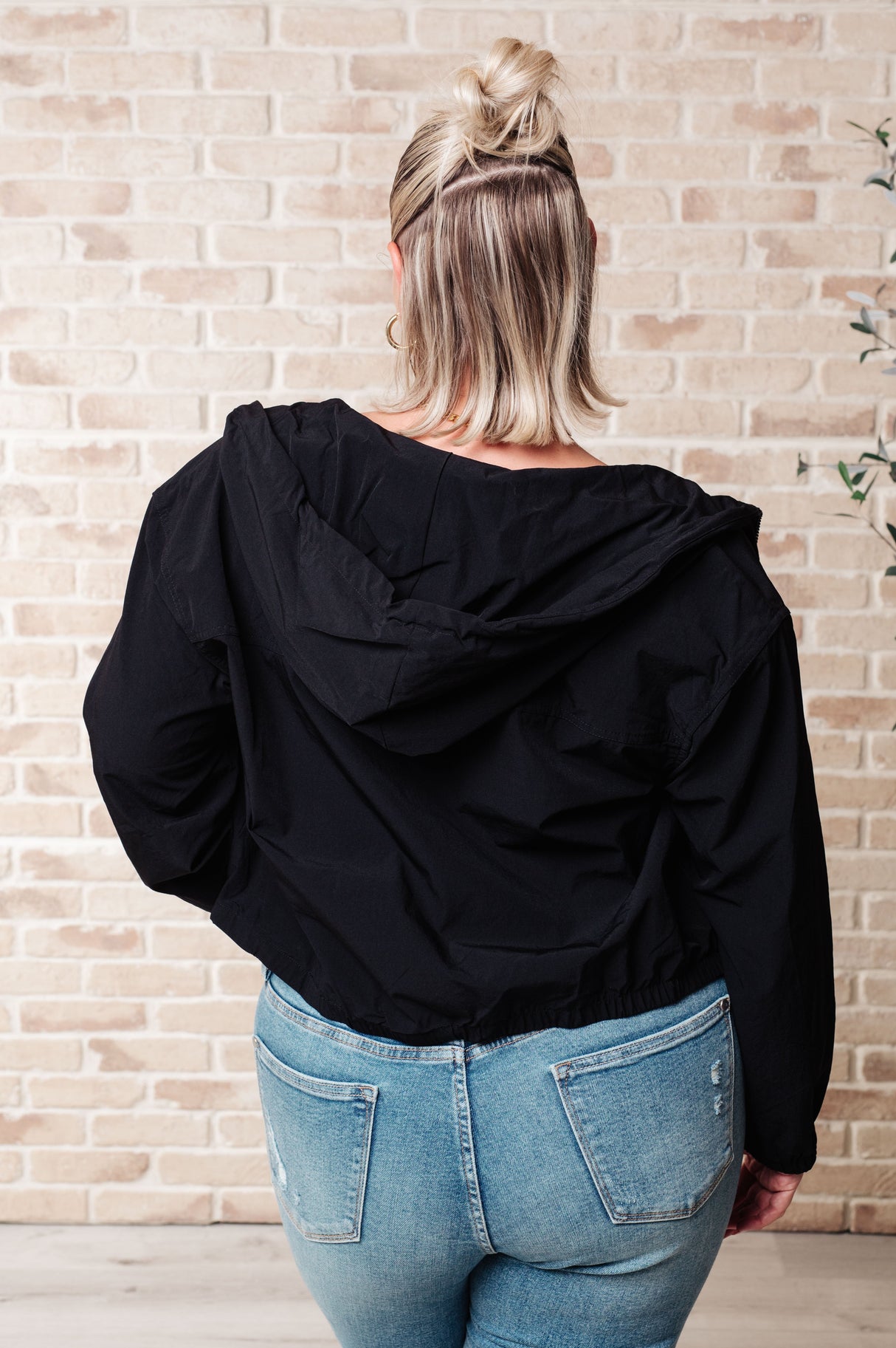 Sudadera con cremallera Sky of Only Clouds en negro