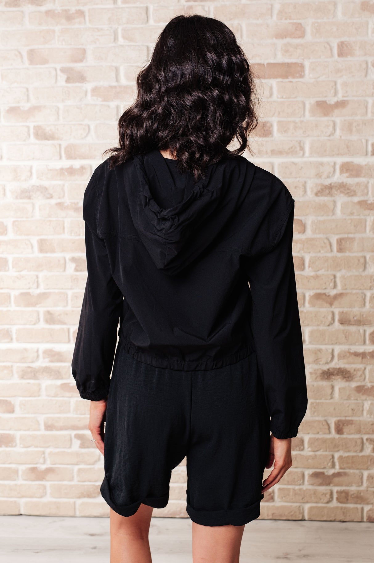 Sudadera con cremallera Sky of Only Clouds en negro