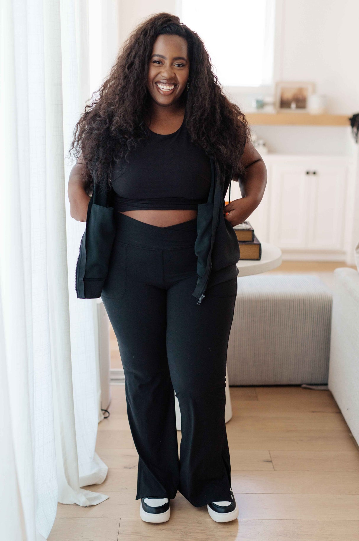 Still Moving Sleeveless Hoodie - Liarian Unlimited Boutique