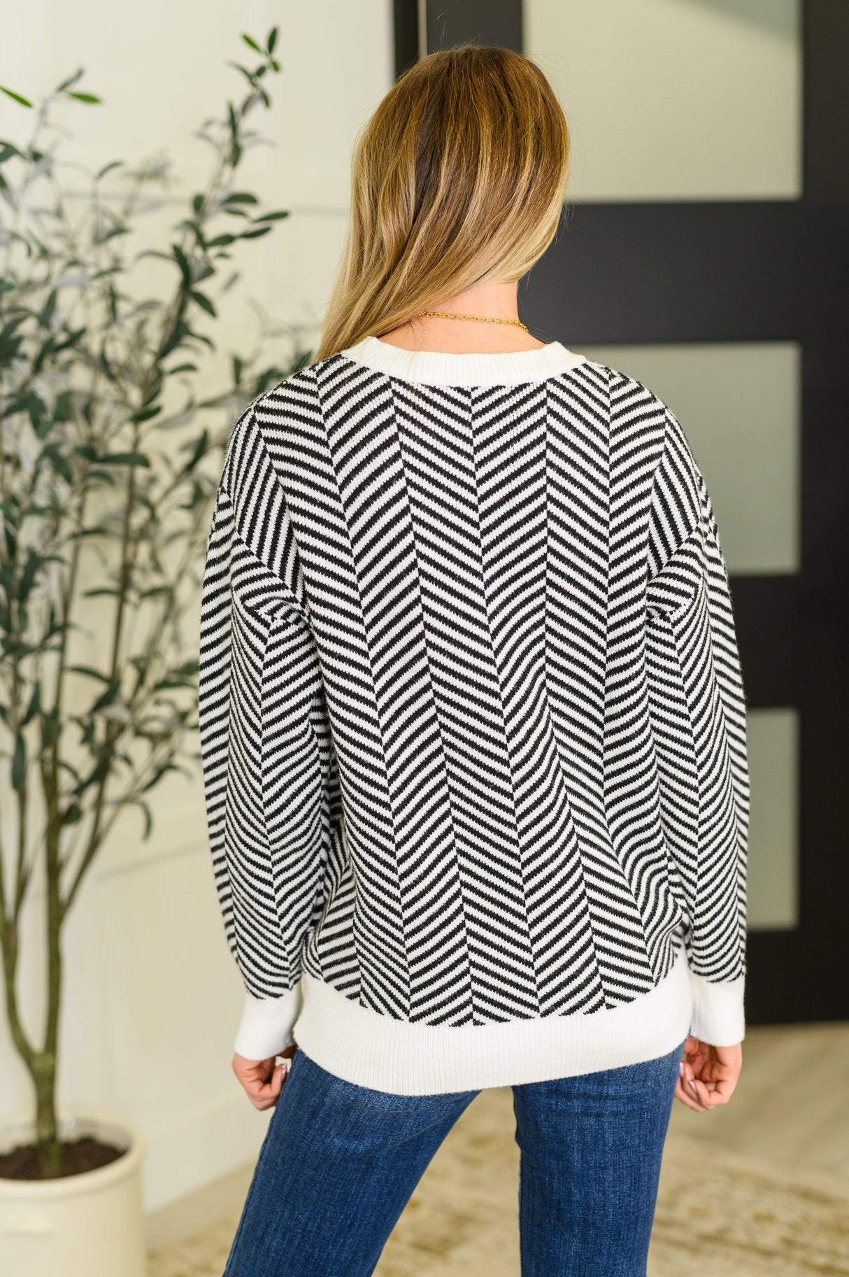 Suéter Chevron Super Secret