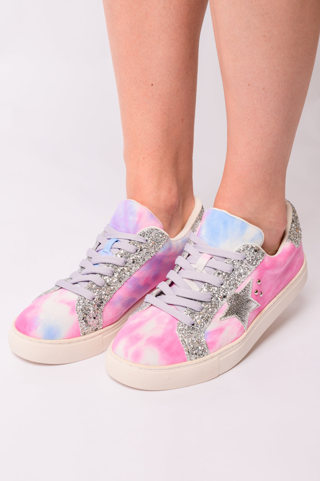 Zapatillas Supernova en estampado tie-dye pastel