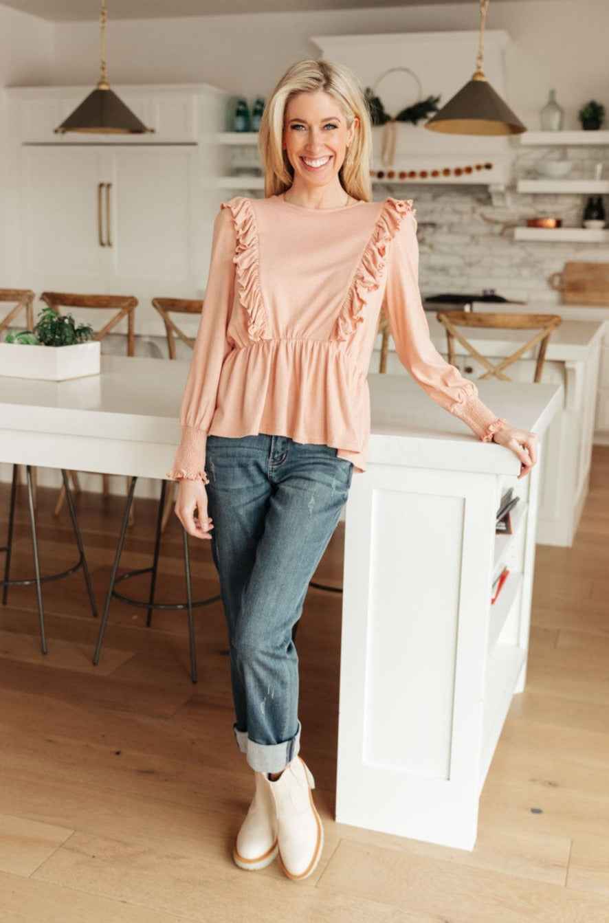 Sweet Confession Top In Blush - Liarian Unlimited Boutique